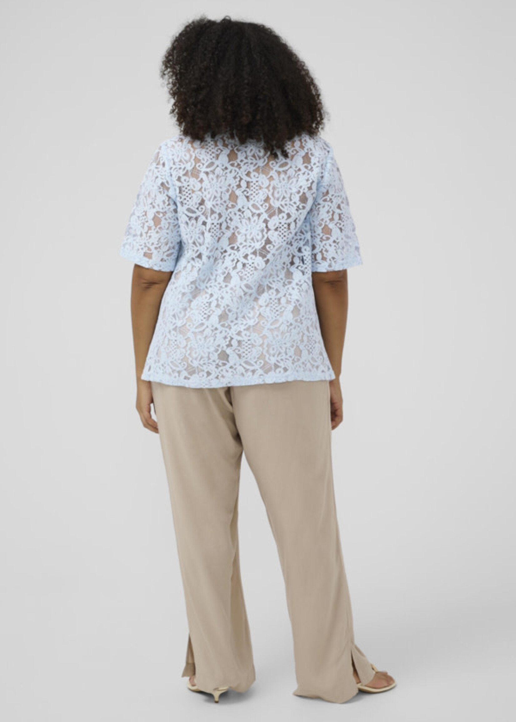 KAFFE CURVE KAFFE CURVE-BLOUSE DENTELLE-10584044