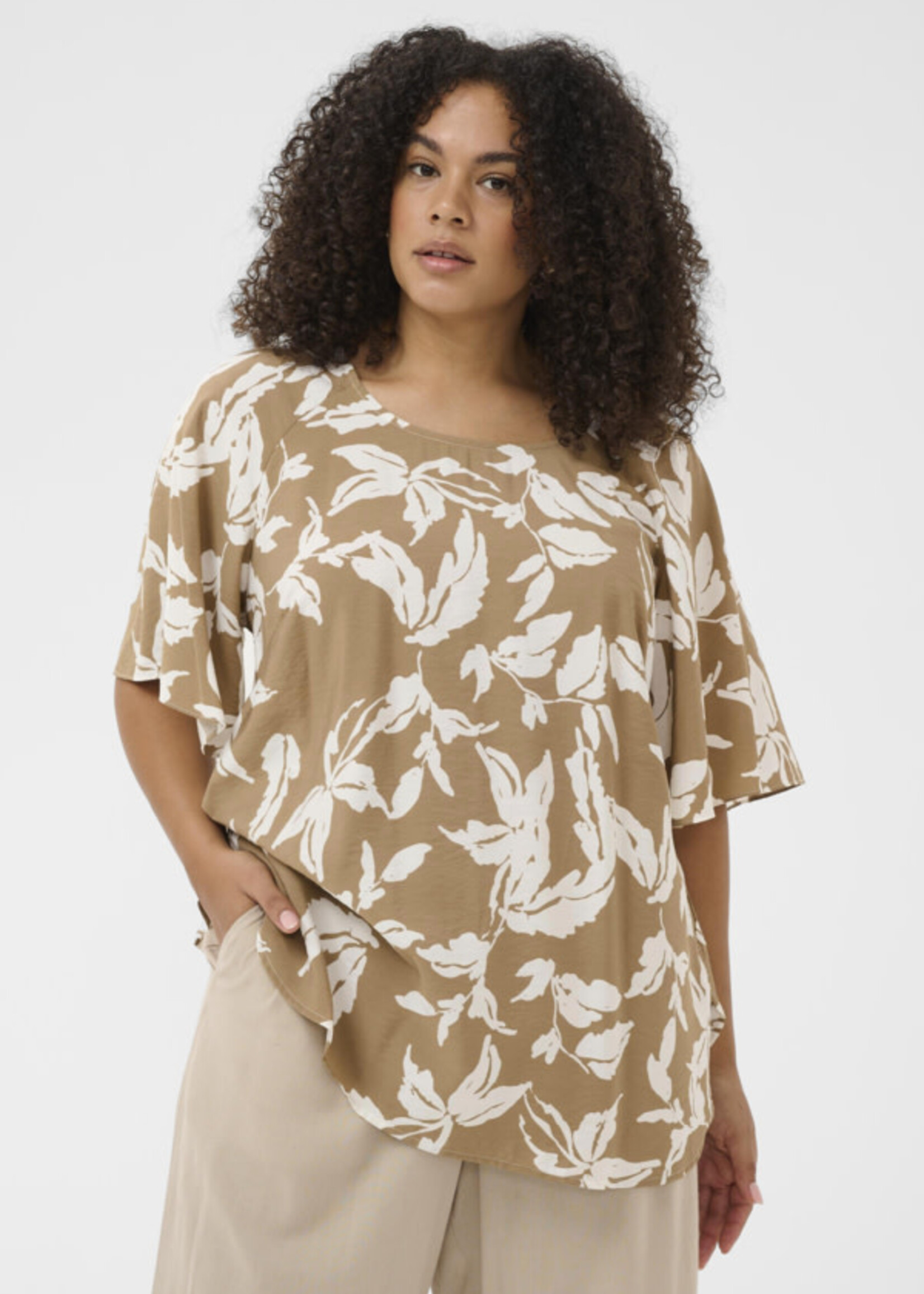 KAFFE CURVE KAFFE CURVE-BLOUSE-10584073