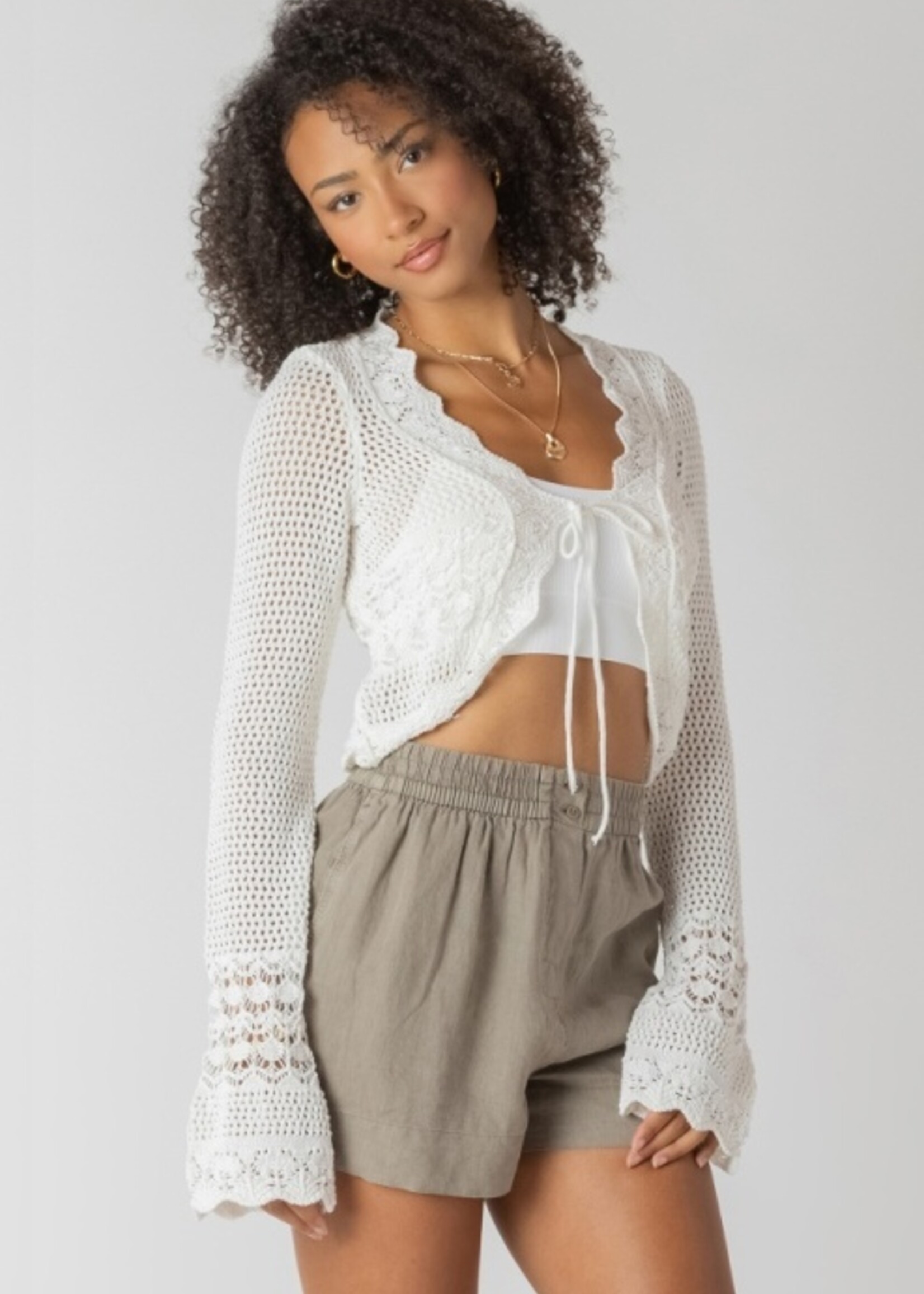 ROOM 34 DEX-CARDIGAN EN CROCHET-2727253DG