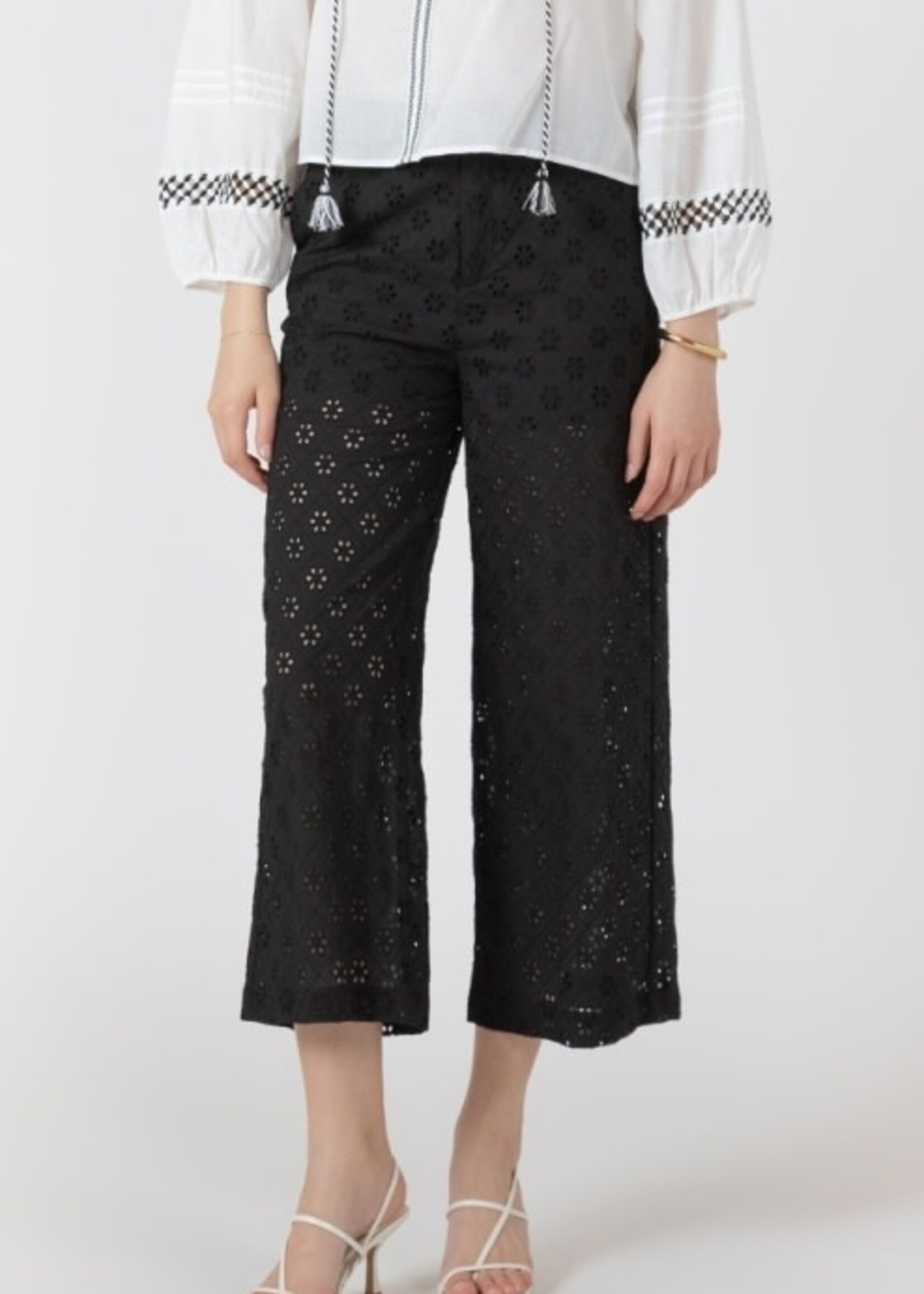 BLACK TAPE BLACK TAPE-PANTALON 7/8 ÉVASÉ-2722734T