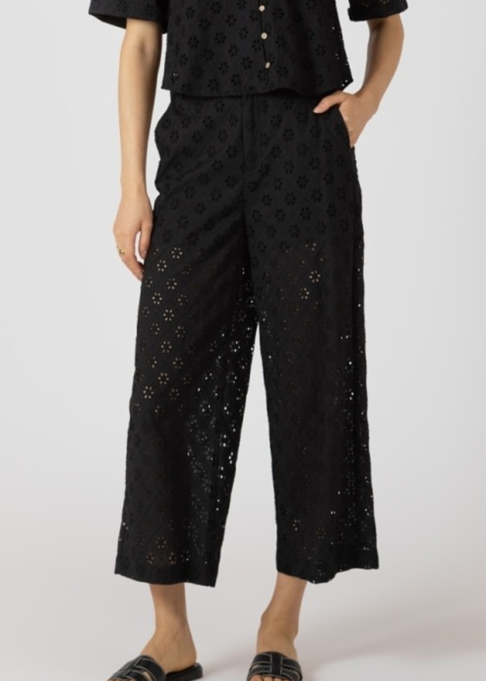 BLACK TAPE BLACK TAPE-PANTALON 7/8 ÉVASÉ-2722734T