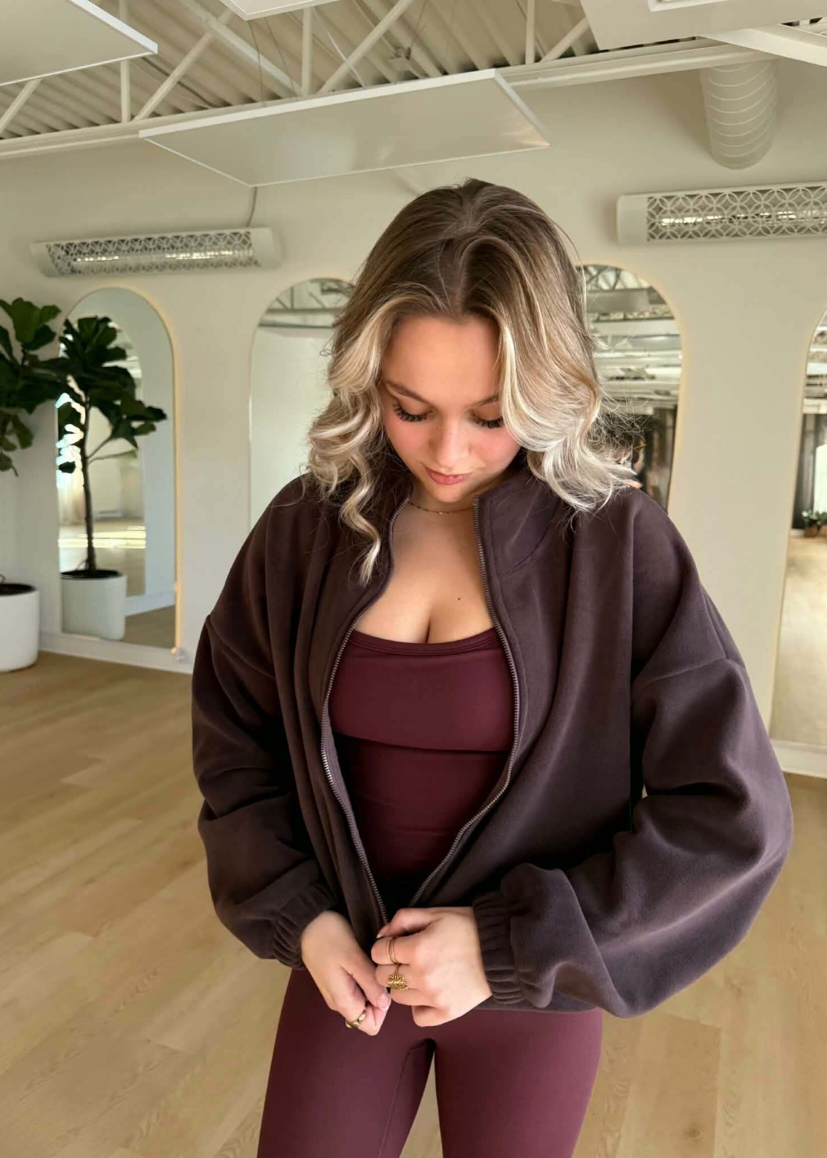 MP COLLECTION MP COLLECTION-VESTE POLAIRE