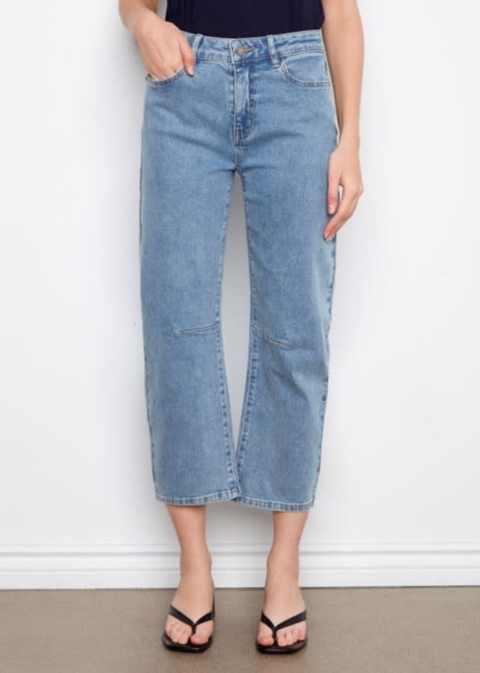 CHARLIE B CHARLIE B-JEANS 7/8 JAMBE TONNEAU-C5775