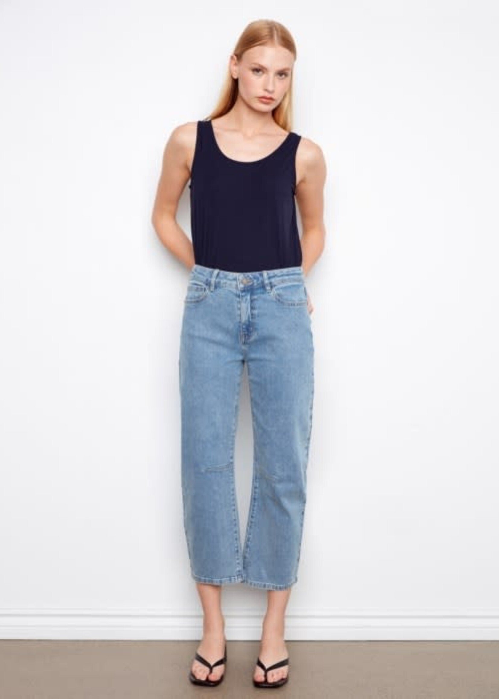 CHARLIE B CHARLIE B-JEANS 7/8 JAMBE TONNEAU-C5775