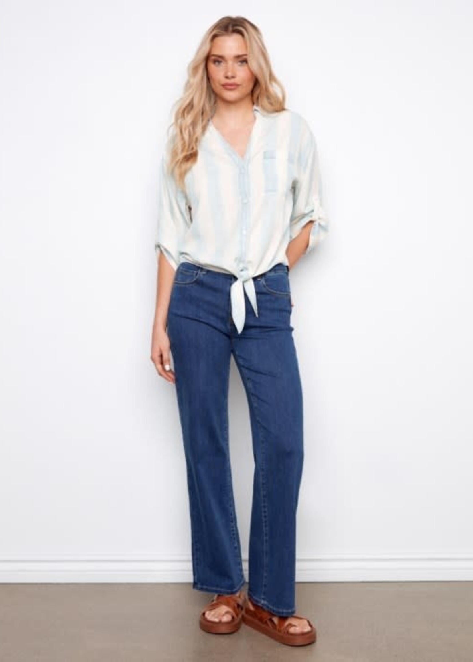 CHARLIE B CHARLIE B-BLOUSE AVEC NOEUD-C4593