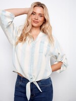 CHARLIE B CHARLIE B-BLOUSE AVEC NOEUD-C4593