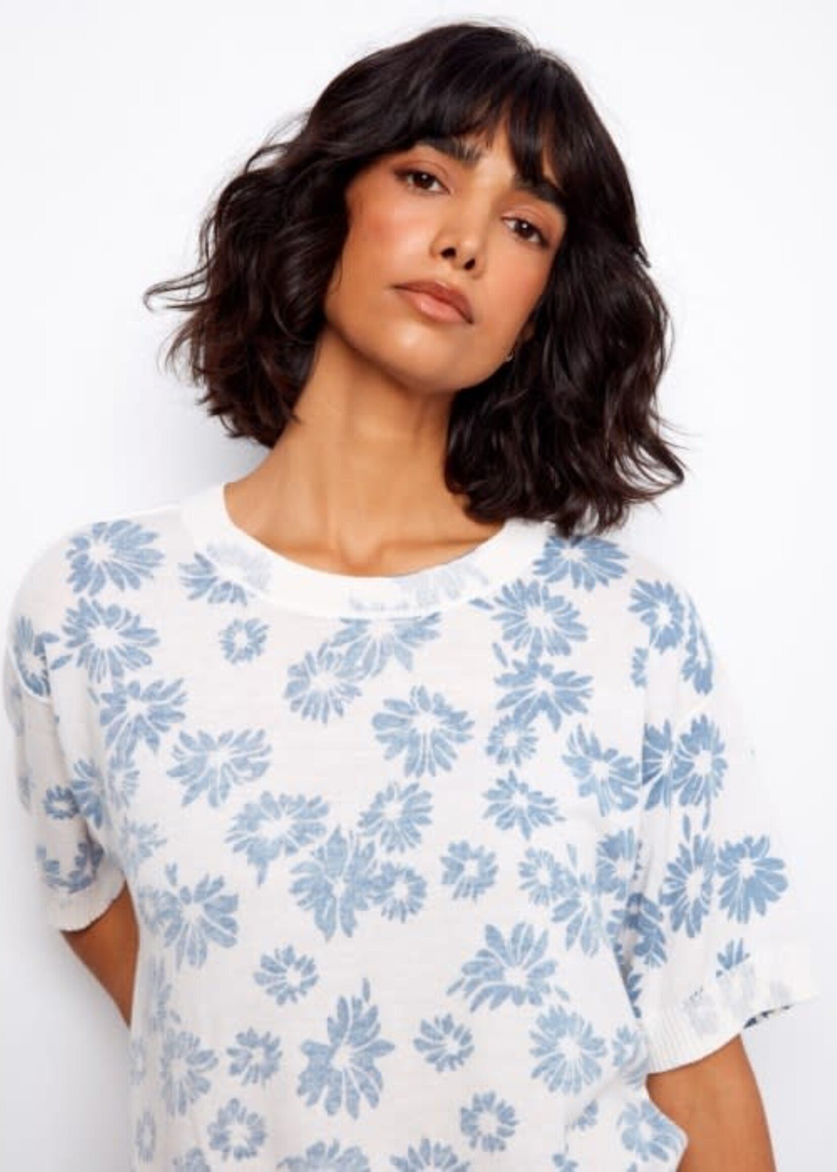 CHARLIE B CHARLIE B-T-SHIRT RÉVERSIBLE-C2947