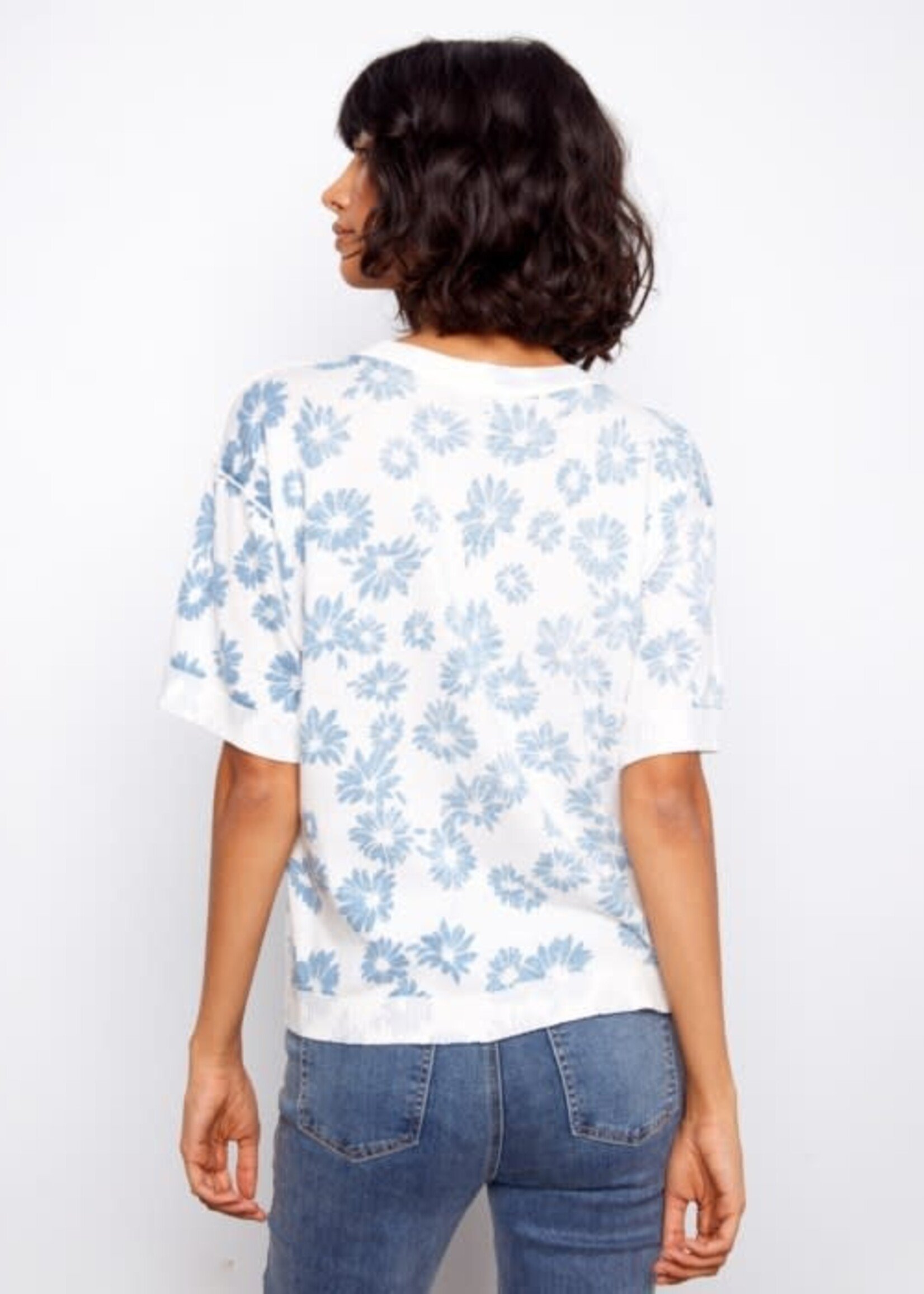 CHARLIE B CHARLIE B-T-SHIRT RÉVERSIBLE-C2947