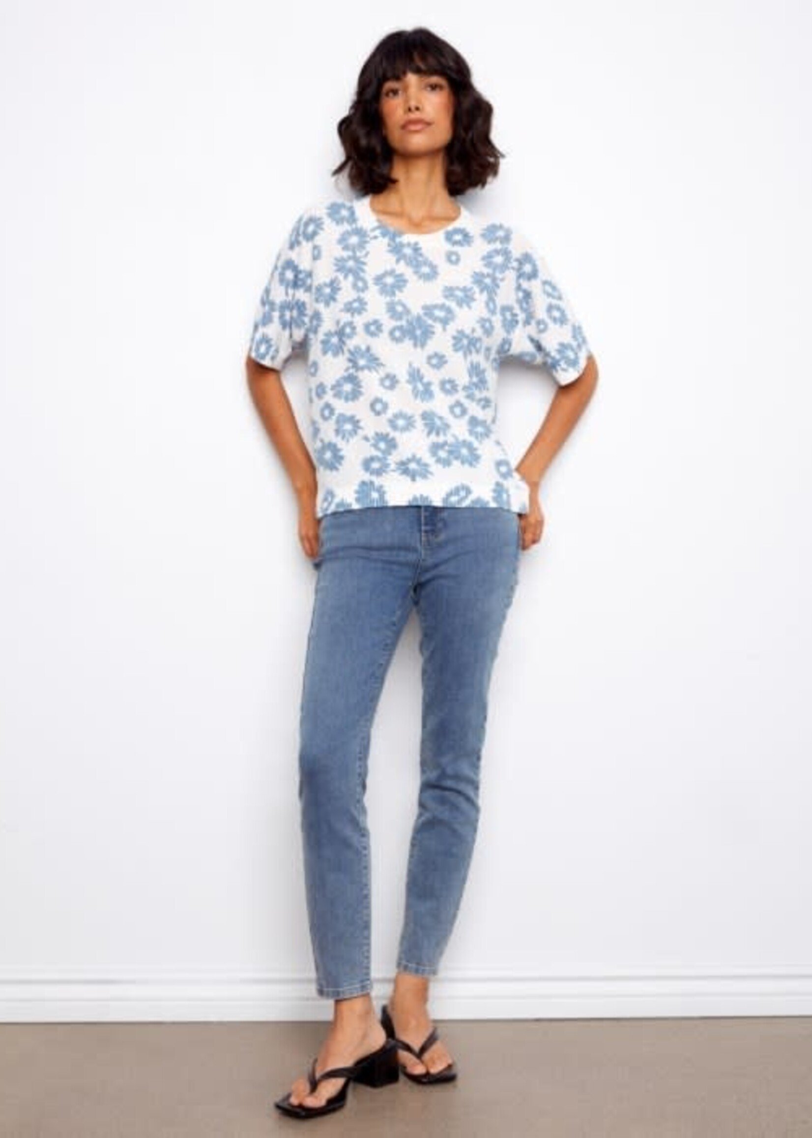 CHARLIE B CHARLIE B-T-SHIRT RÉVERSIBLE-C2947