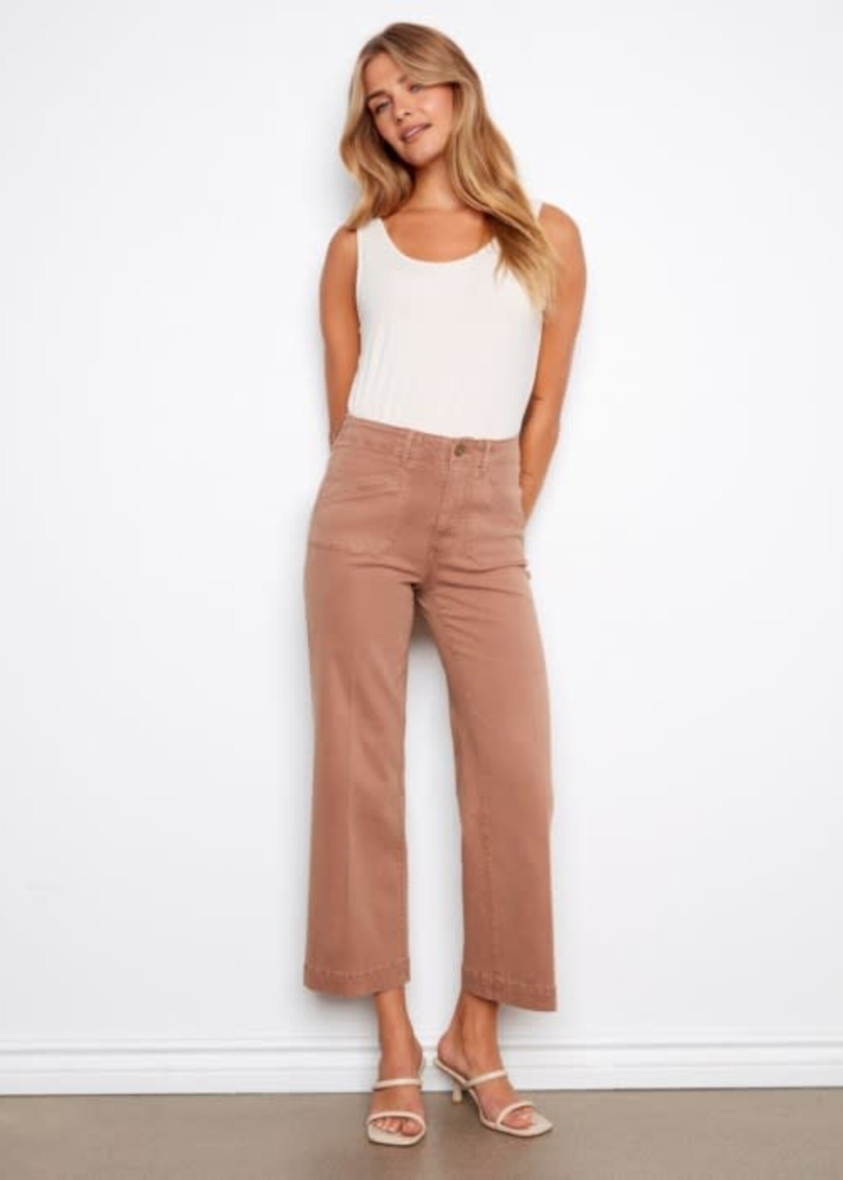 CHARLIE B CHARLIE B-JEANS 7/8 JAMBE LARGE-C5660