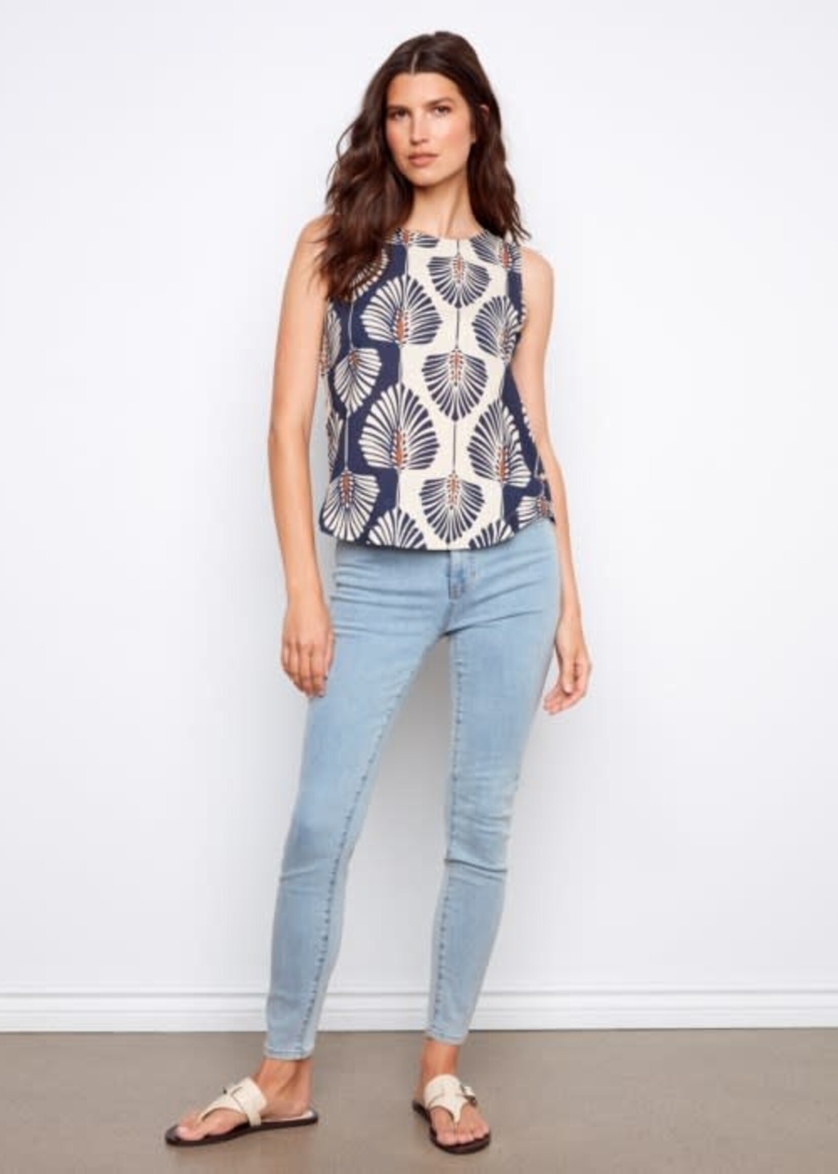 CHARLIE B CHARLIE B-BLOUSE SANS MANCHES-C4588