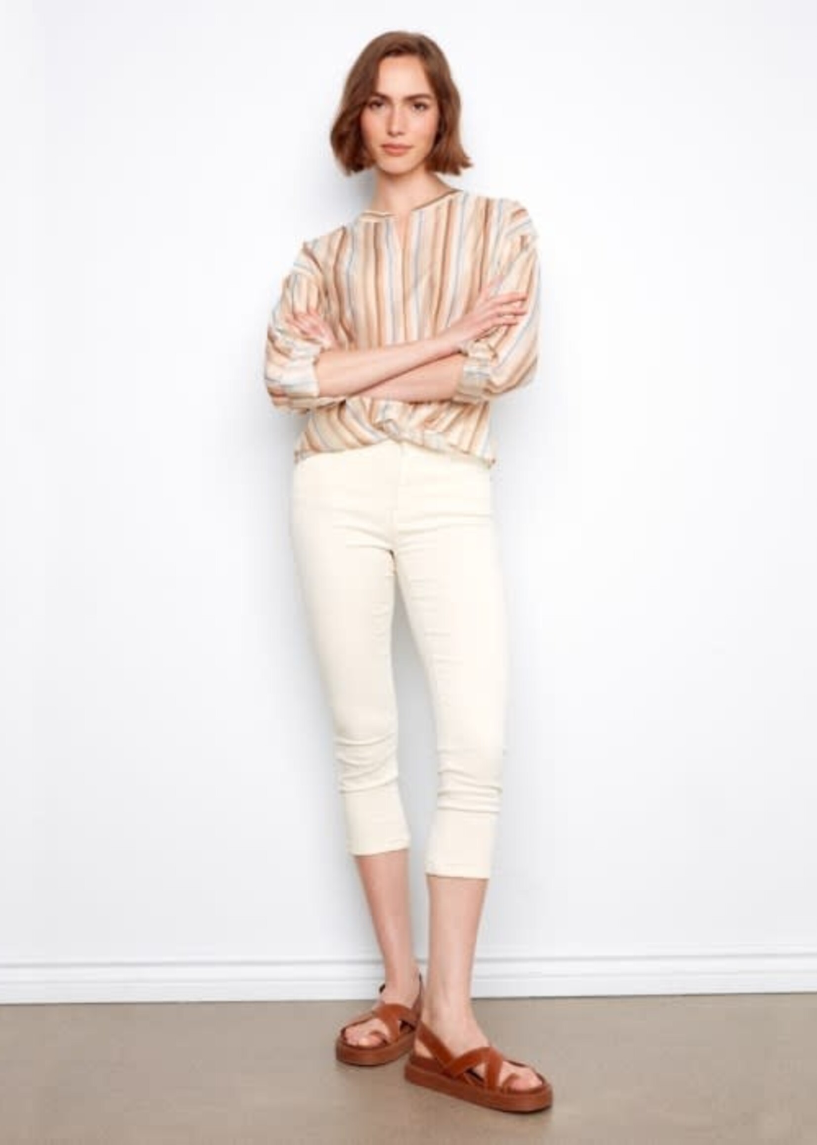 CHARLIE B CHARLIE B-BLOUSE AVEC NOEUD-C4495