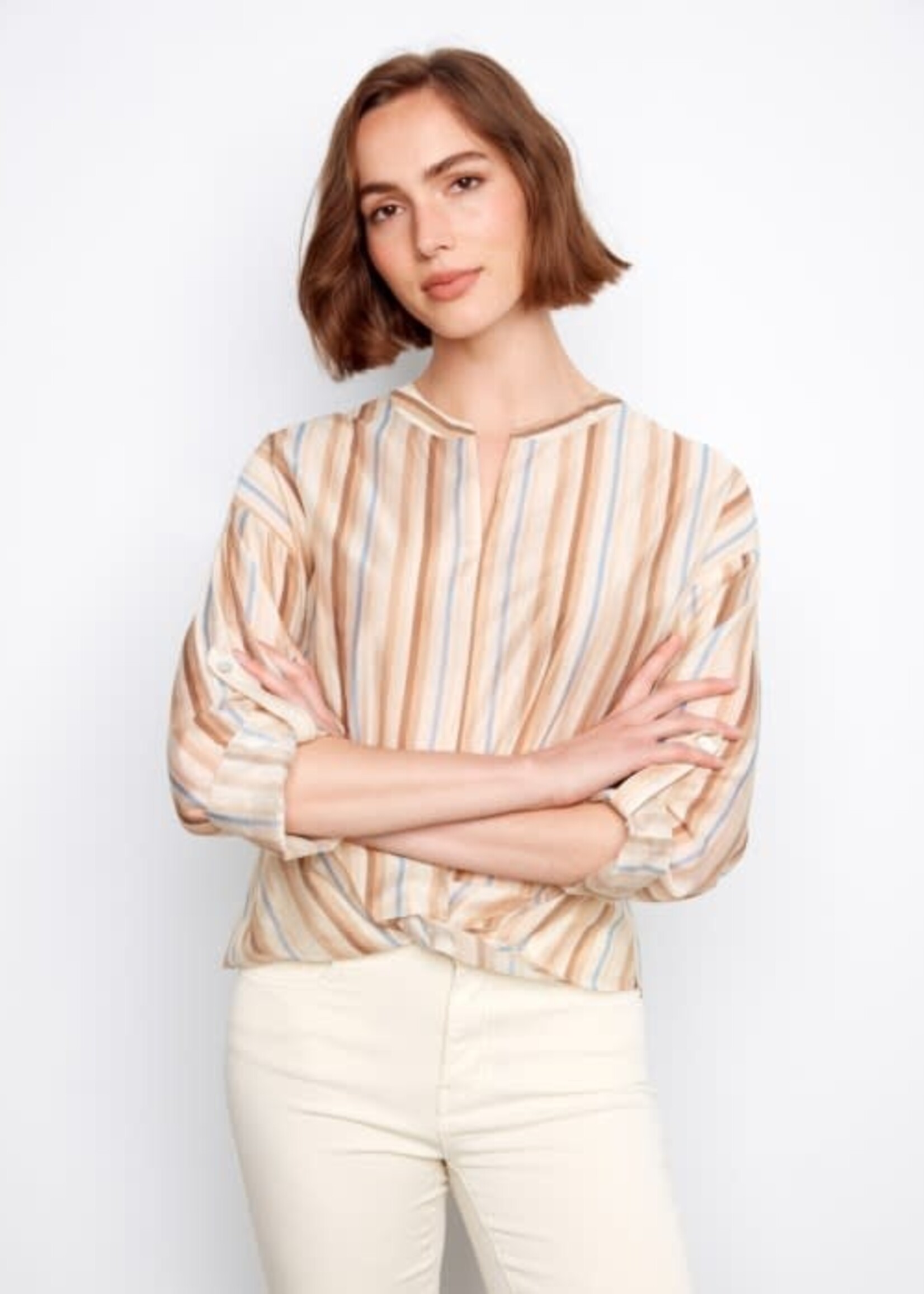 CHARLIE B CHARLIE B-BLOUSE AVEC NOEUD-C4495