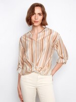 CHARLIE B CHARLIE B-BLOUSE AVEC NOEUD-C4495