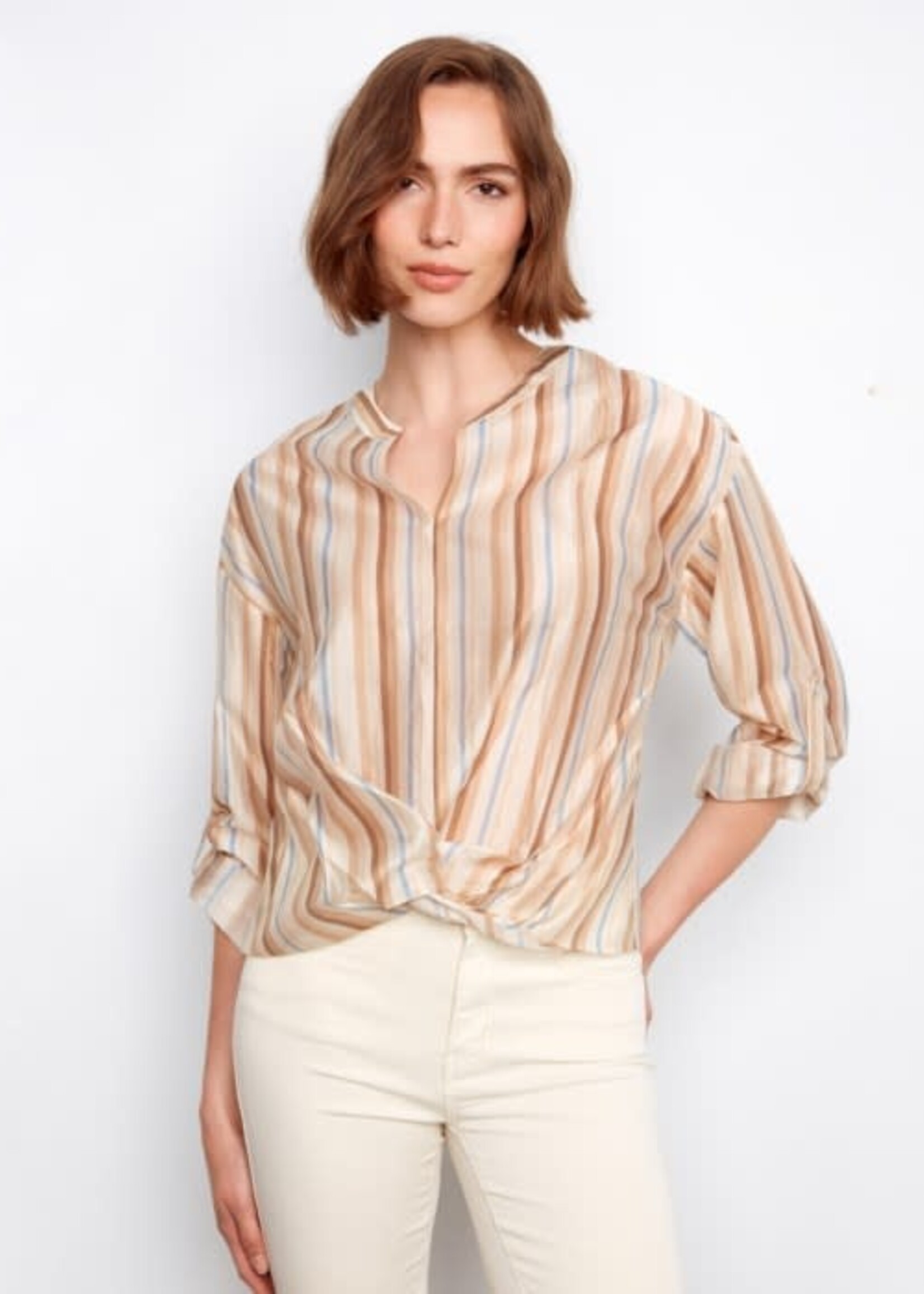 CHARLIE B CHARLIE B-BLOUSE AVEC NOEUD-C4495