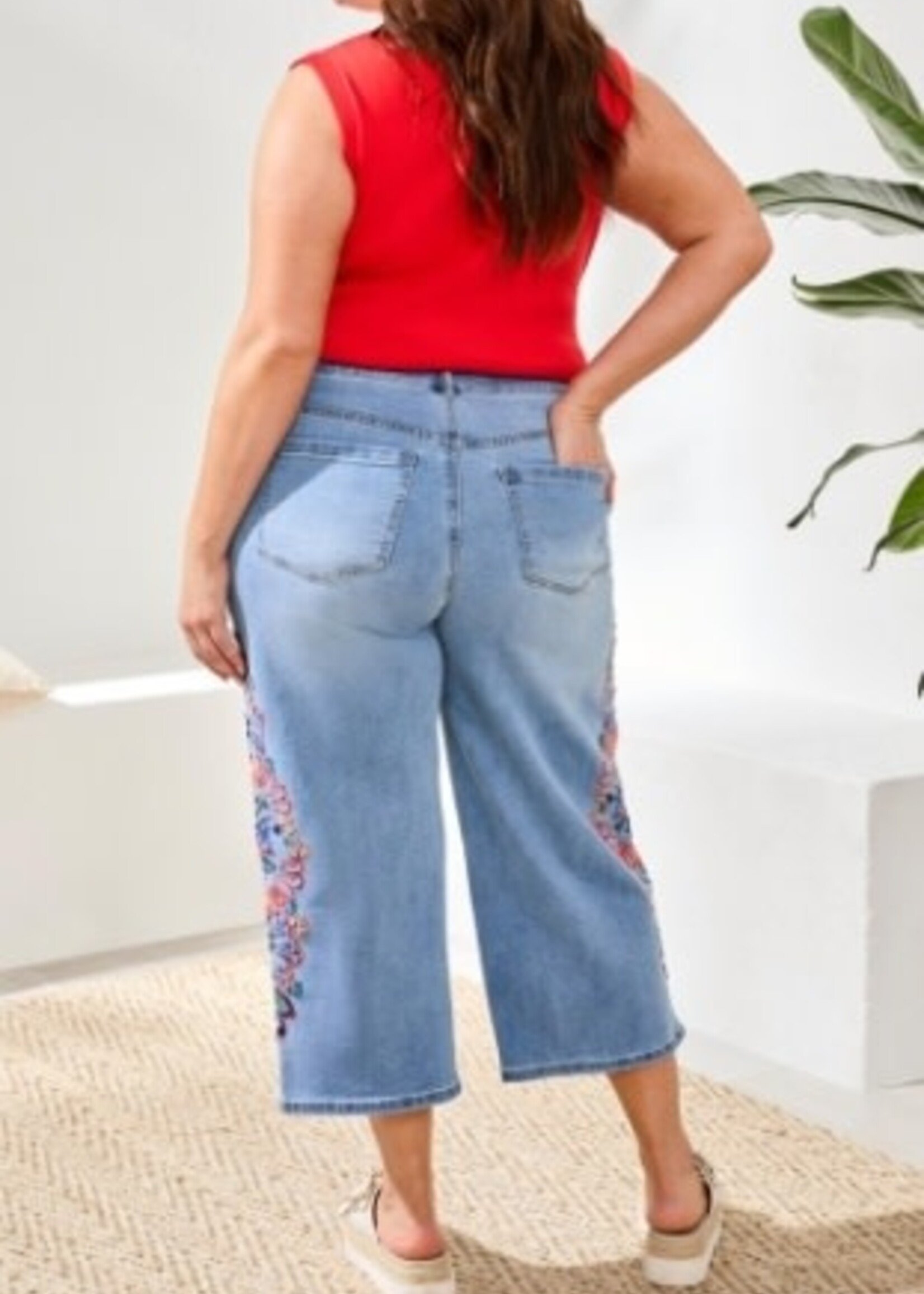 TRIBAL FASHION TRIBAL-JEANS 3/4-5814V-5229-2730