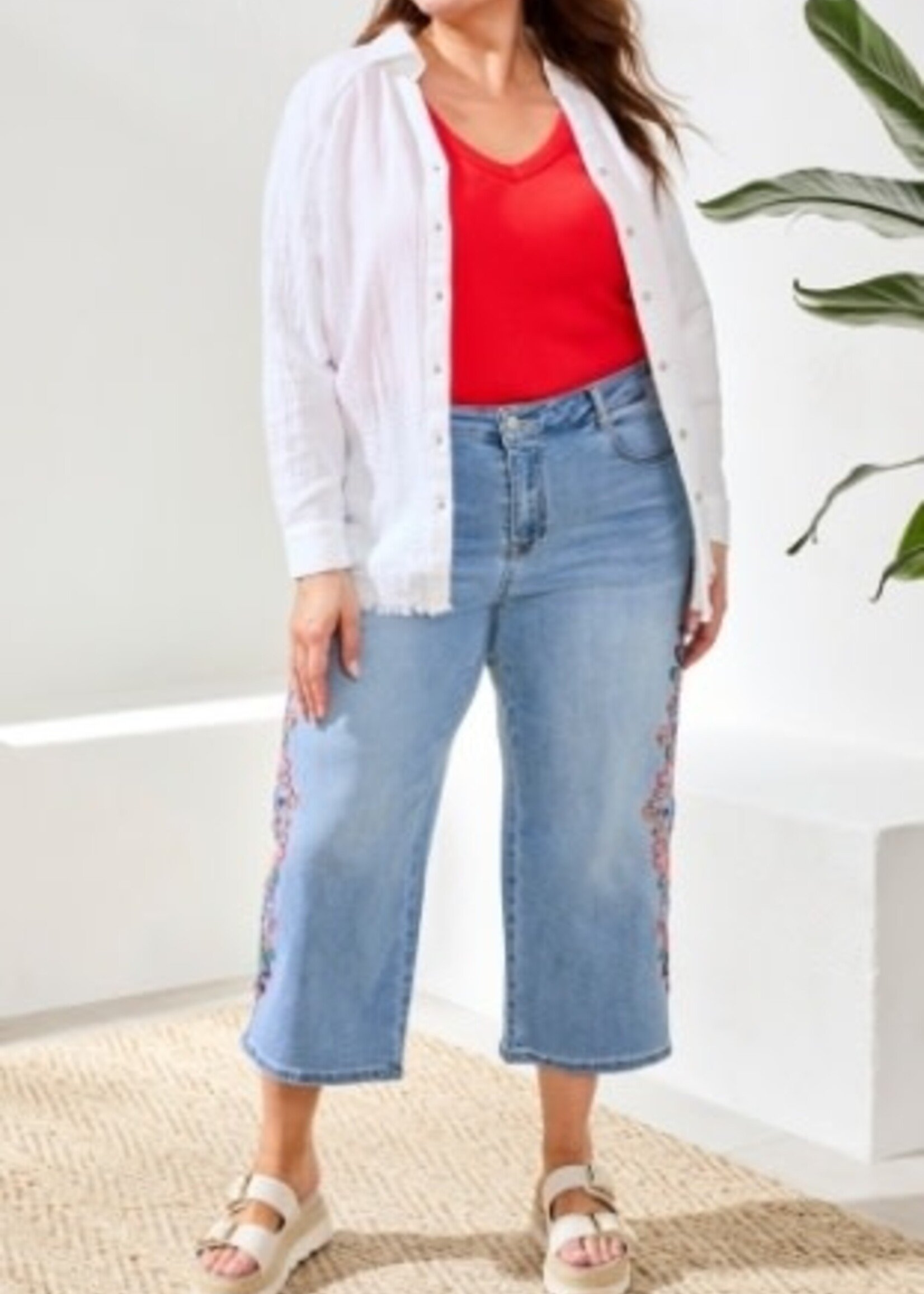 TRIBAL FASHION TRIBAL-JEANS 3/4-5814V-5229-2730