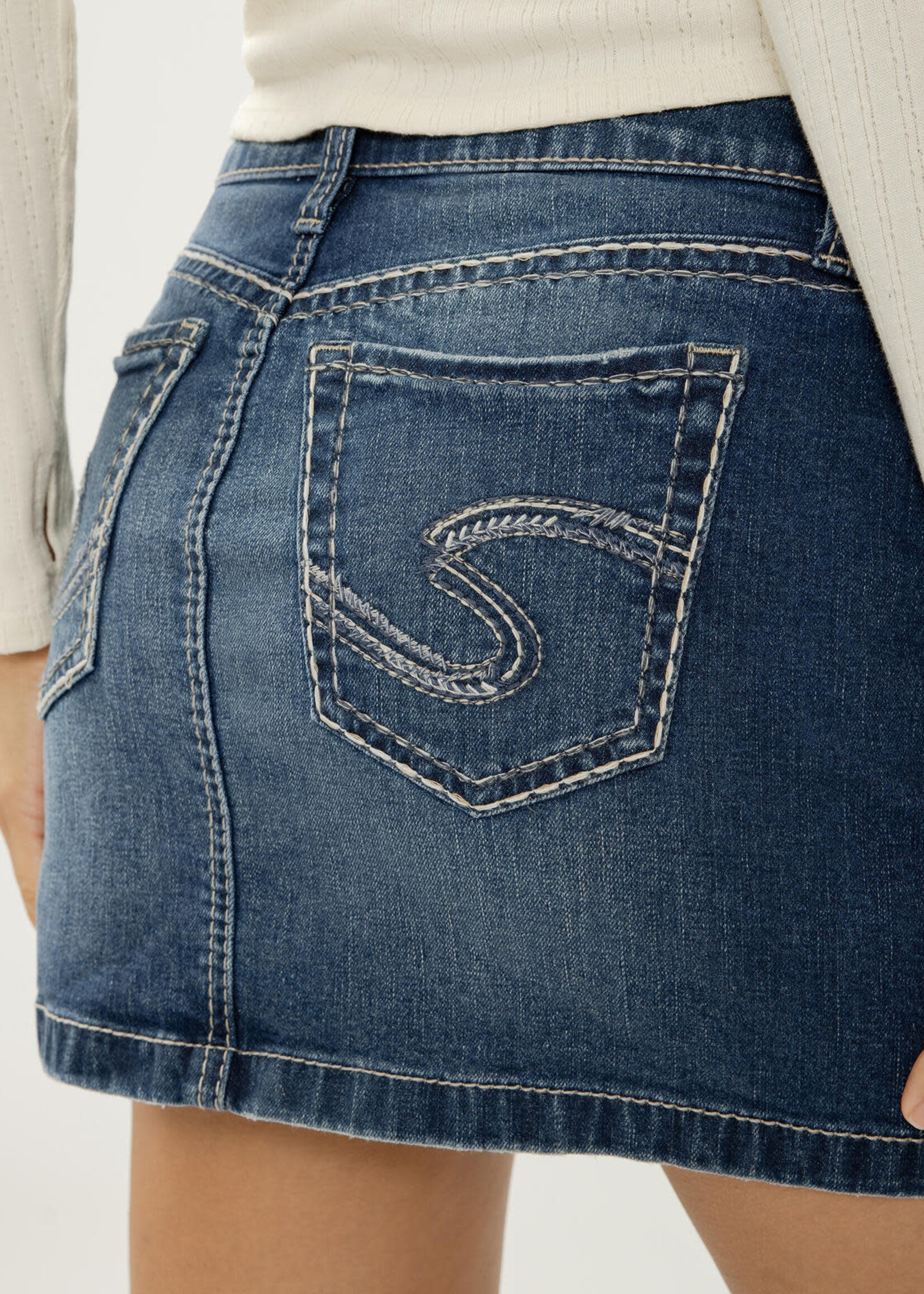 SILVER JEANS SILVER JEANS-ELYSE MINI JUPE-L33002SJB397