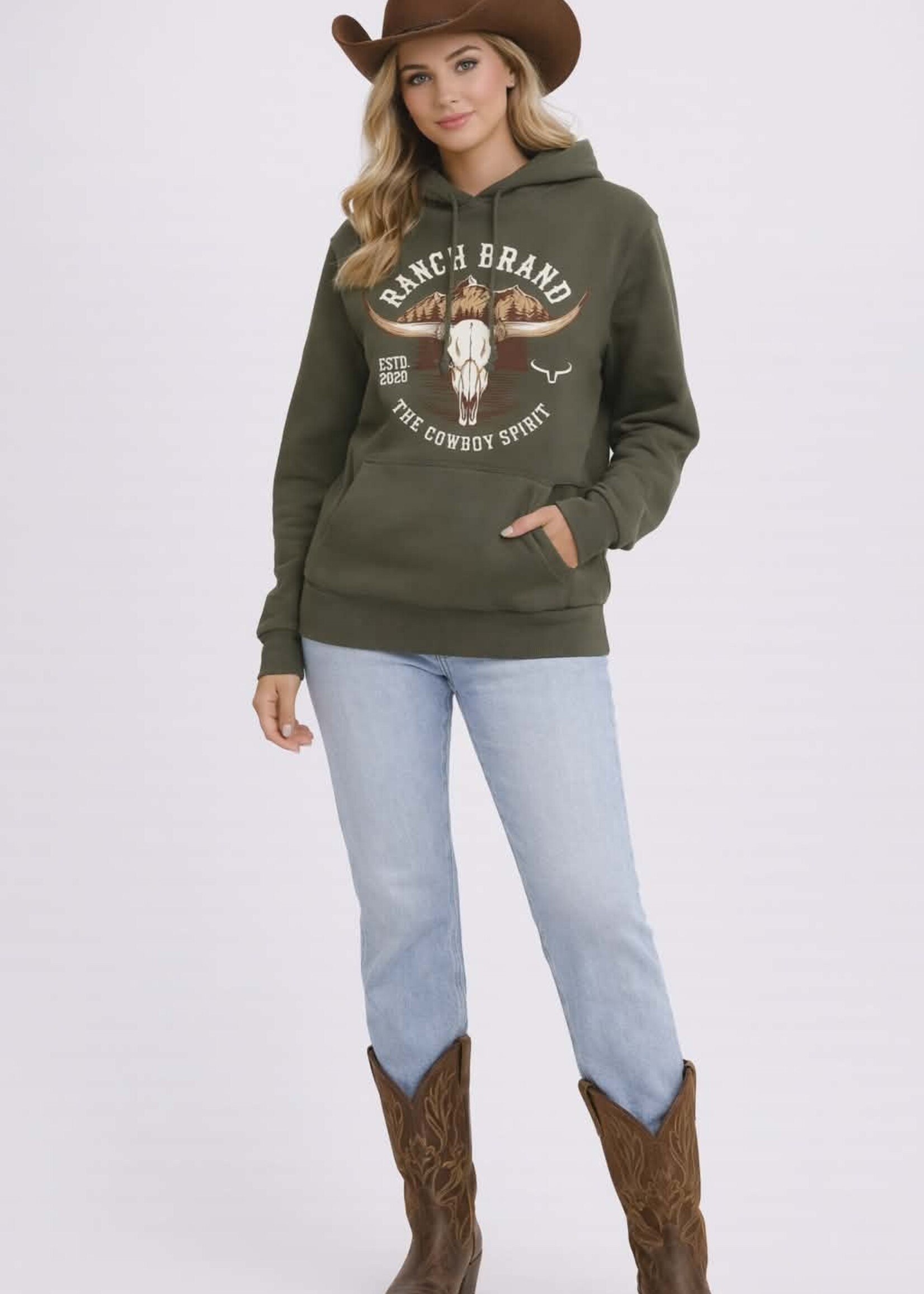 RANCH BRAND RANCH BRAND-HOODIE-25F44