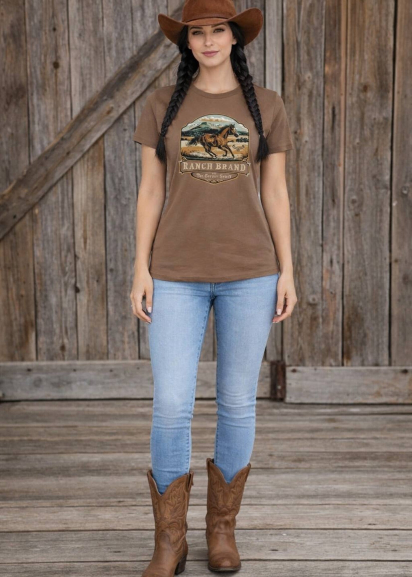 RANCH BRAND RANCH BRAND-T-SHIRT-25F40