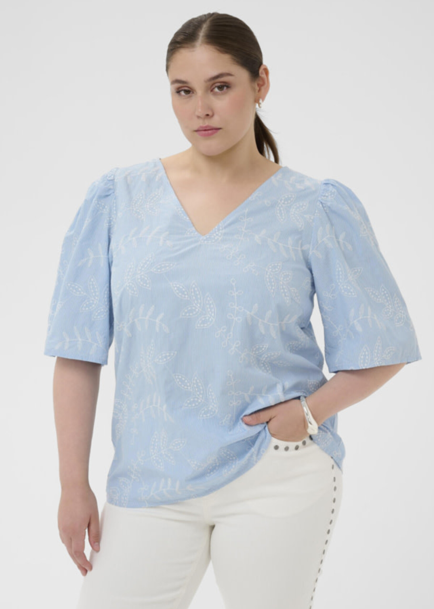 KAFFE CURVE KAFFE CURVE-BLOUSE-10584034