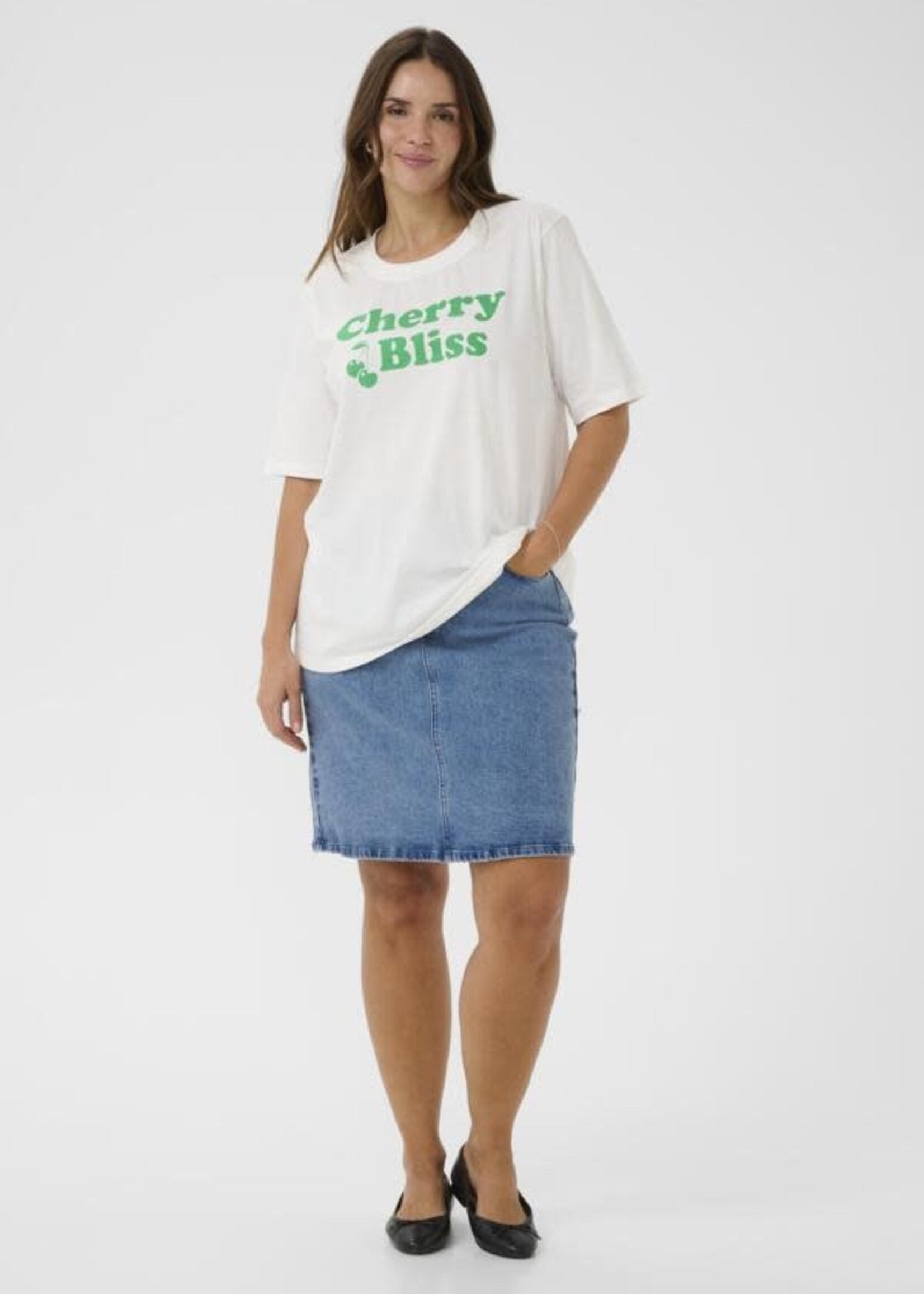 KAFFE CURVE KAFFE CURVE-T-SHIRT-10584008