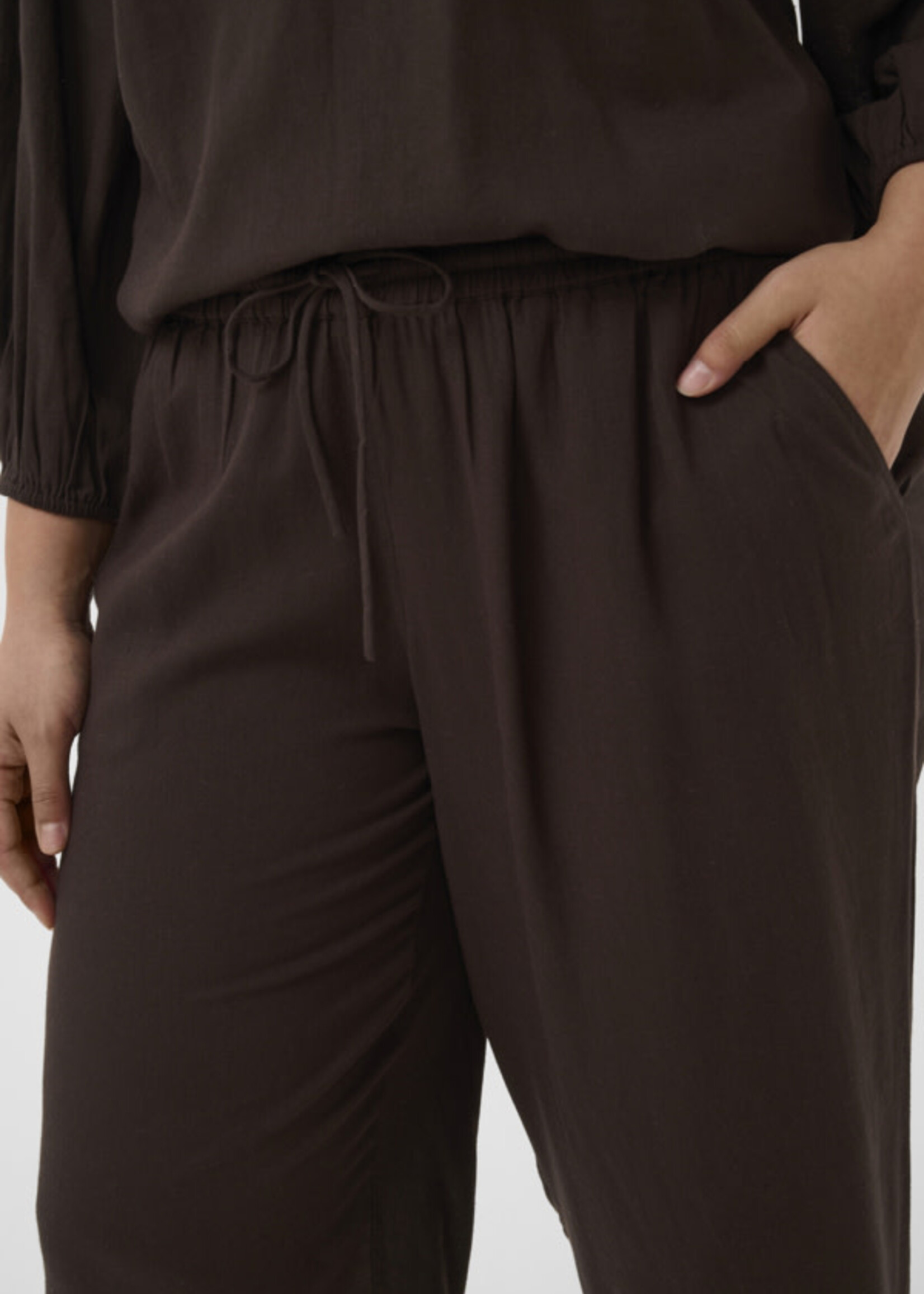 KAFFE CURVE KAFFE CURVE-PANTALON 7/8-10583098