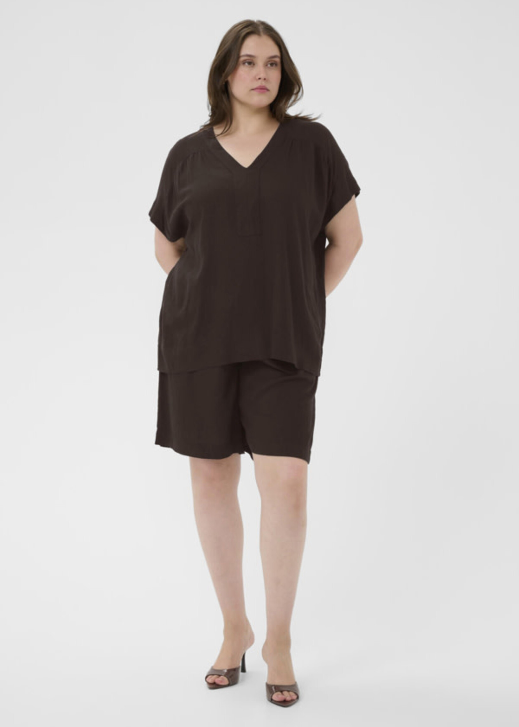 KAFFE CURVE KAFFE CURVE-BLOUSE-10583097