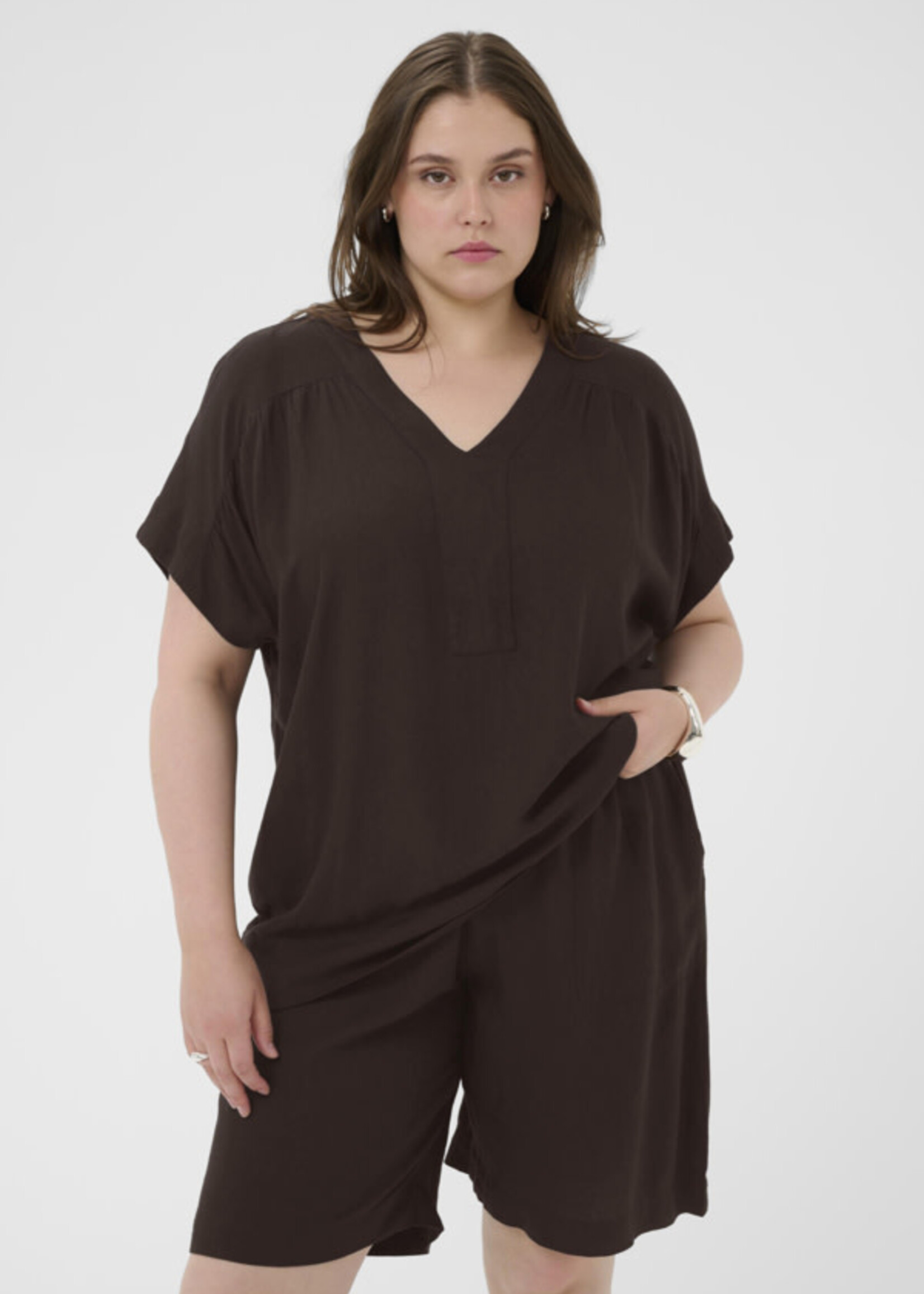 KAFFE CURVE KAFFE CURVE-BLOUSE-10583097