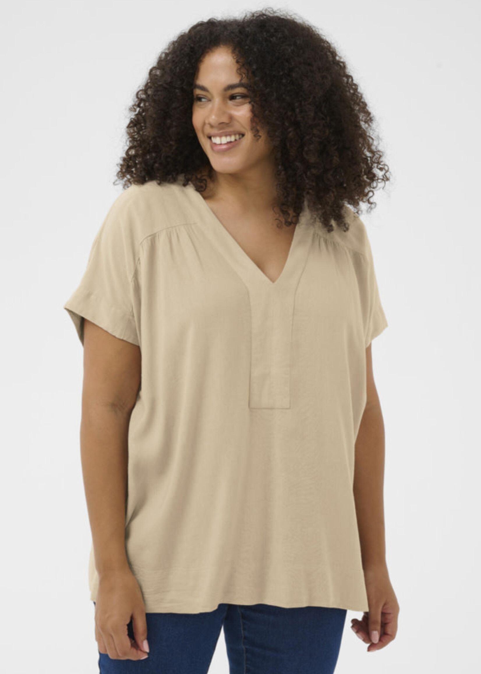 KAFFE CURVE KAFFE CURVE-BLOUSE-10583097