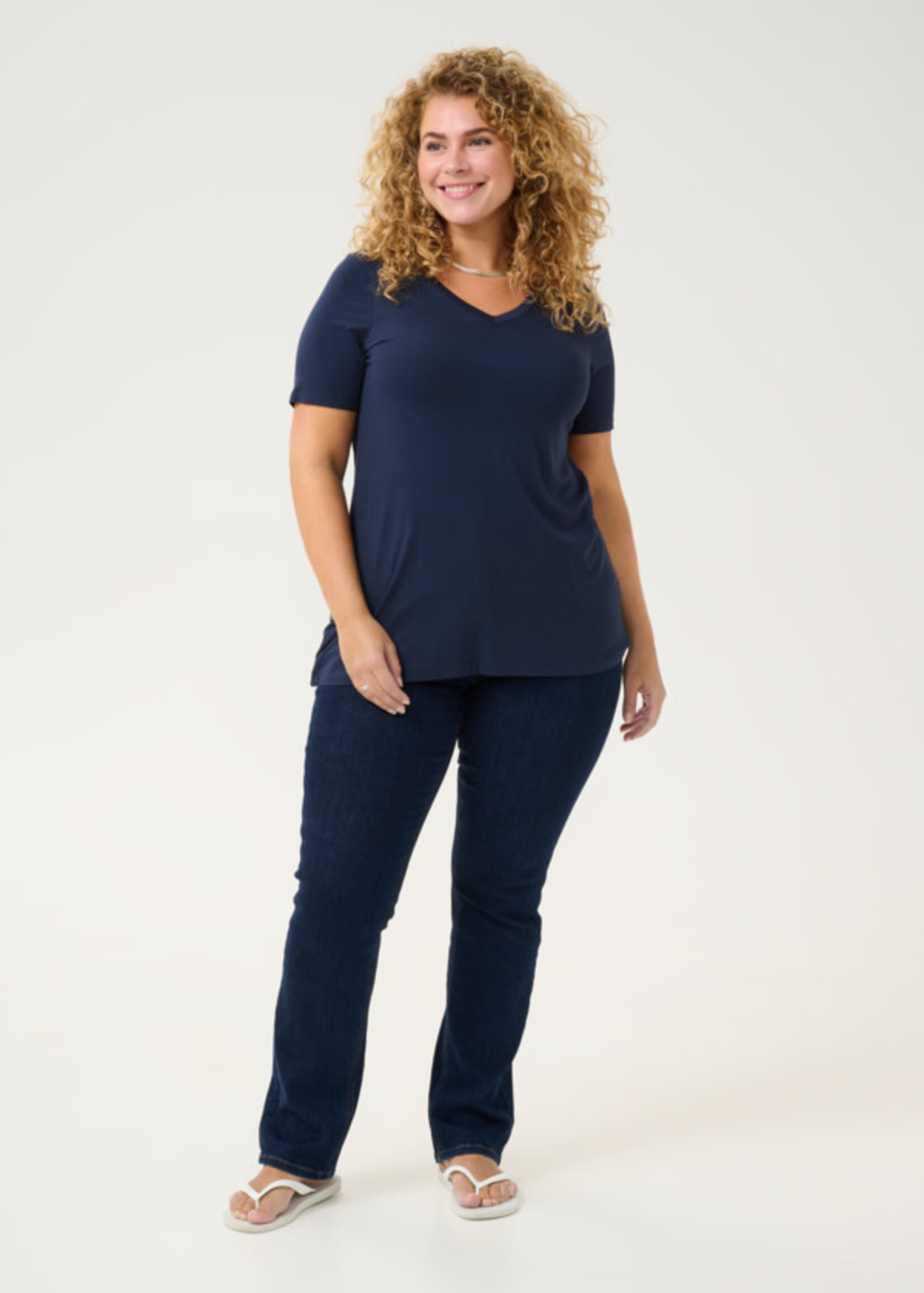 KAFFE CURVE KAFFE CURVE-T-SHIRT-10582098