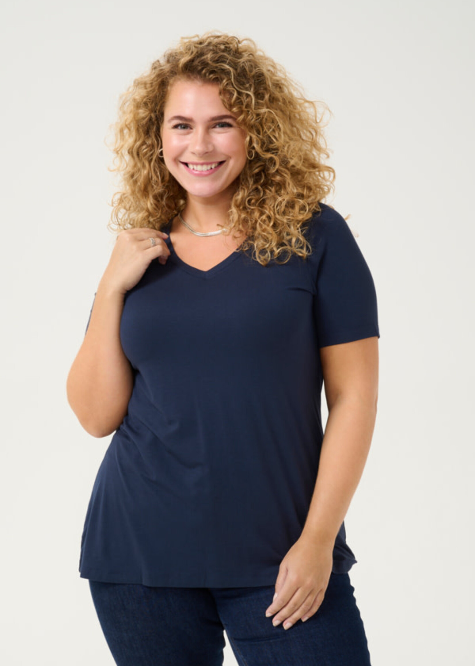 KAFFE CURVE KAFFE CURVE-T-SHIRT-10582098