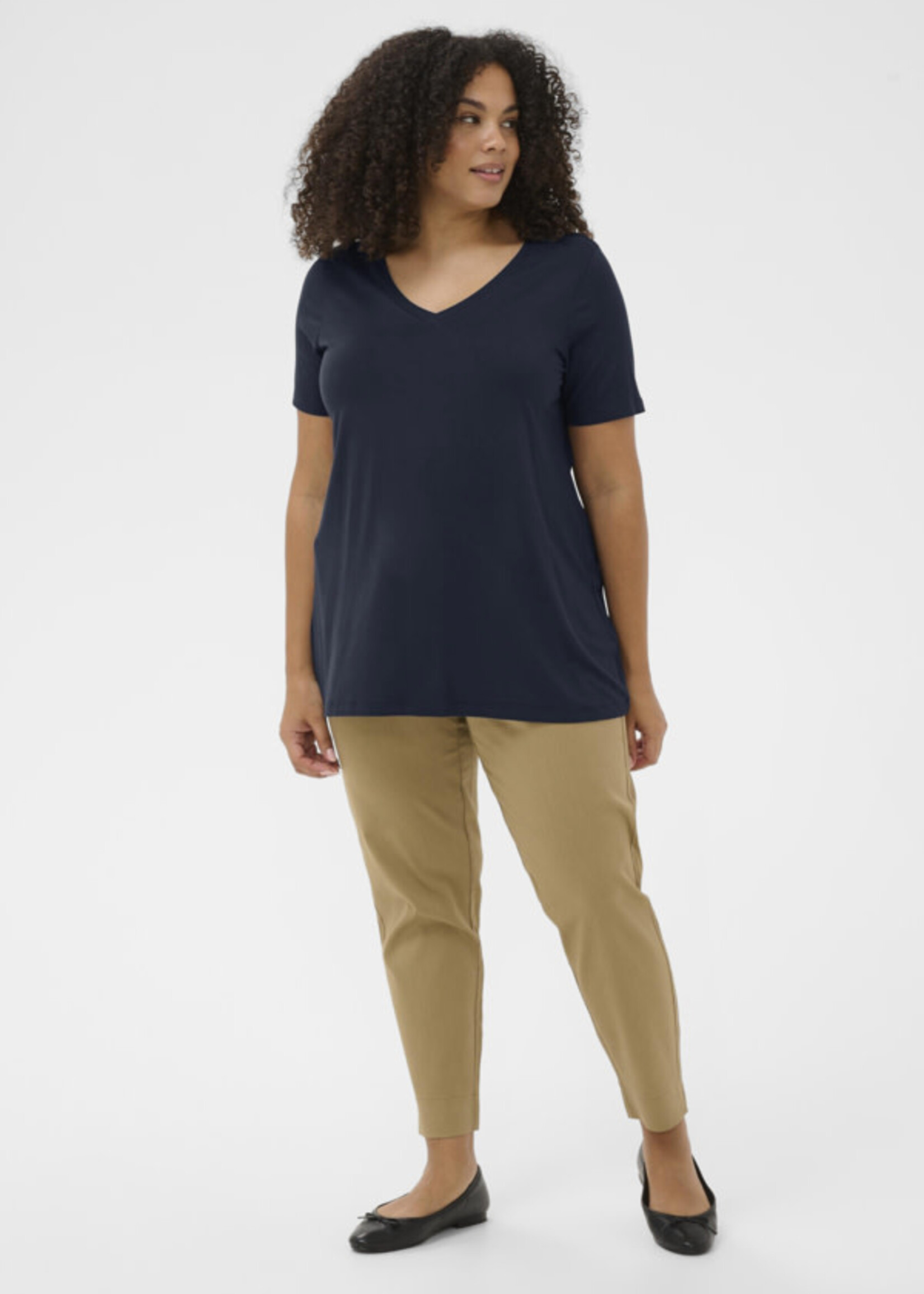 KAFFE CURVE KAFFE CURVE-T-SHIRT-10582098