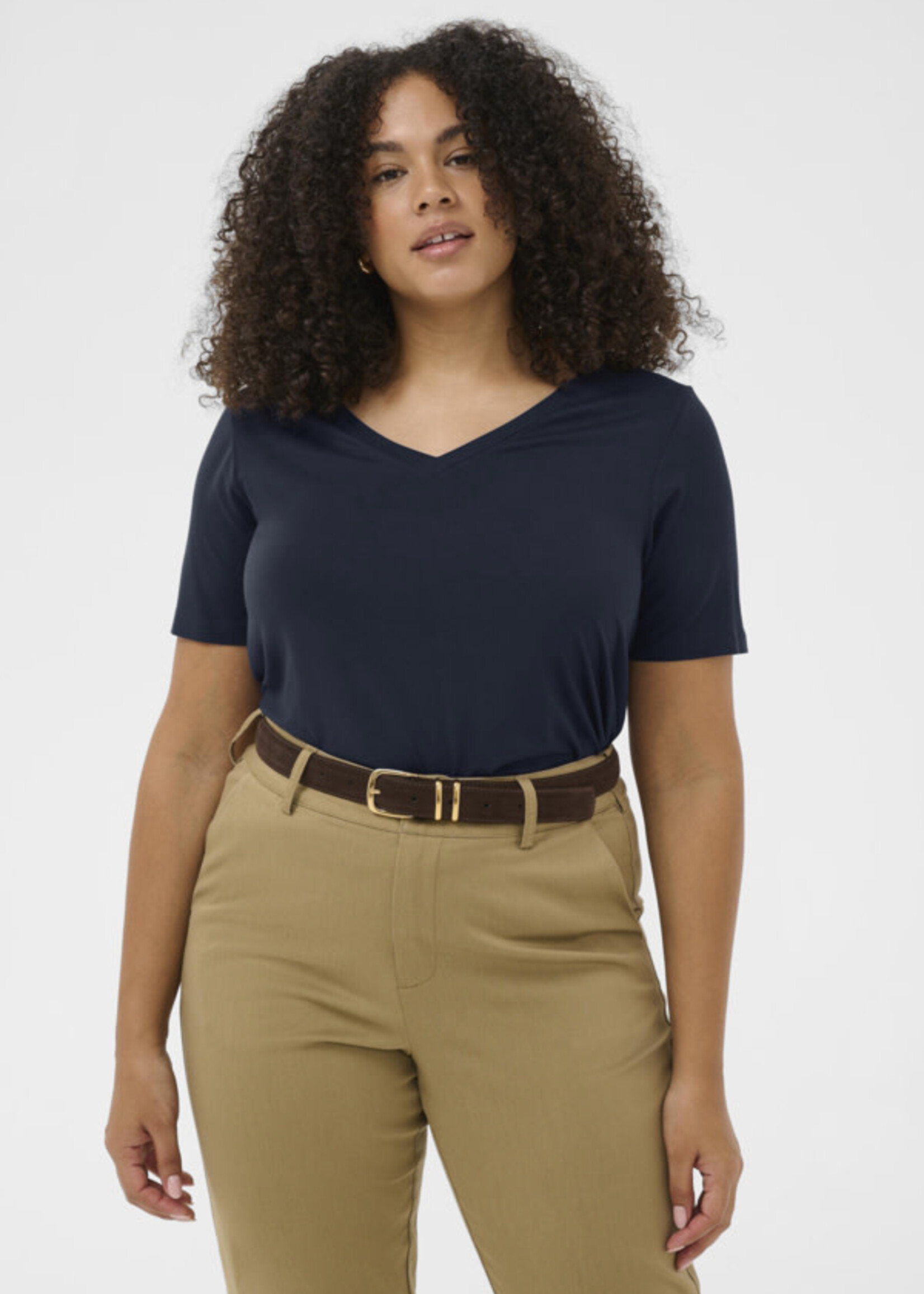 KAFFE CURVE KAFFE CURVE-T-SHIRT-10582098