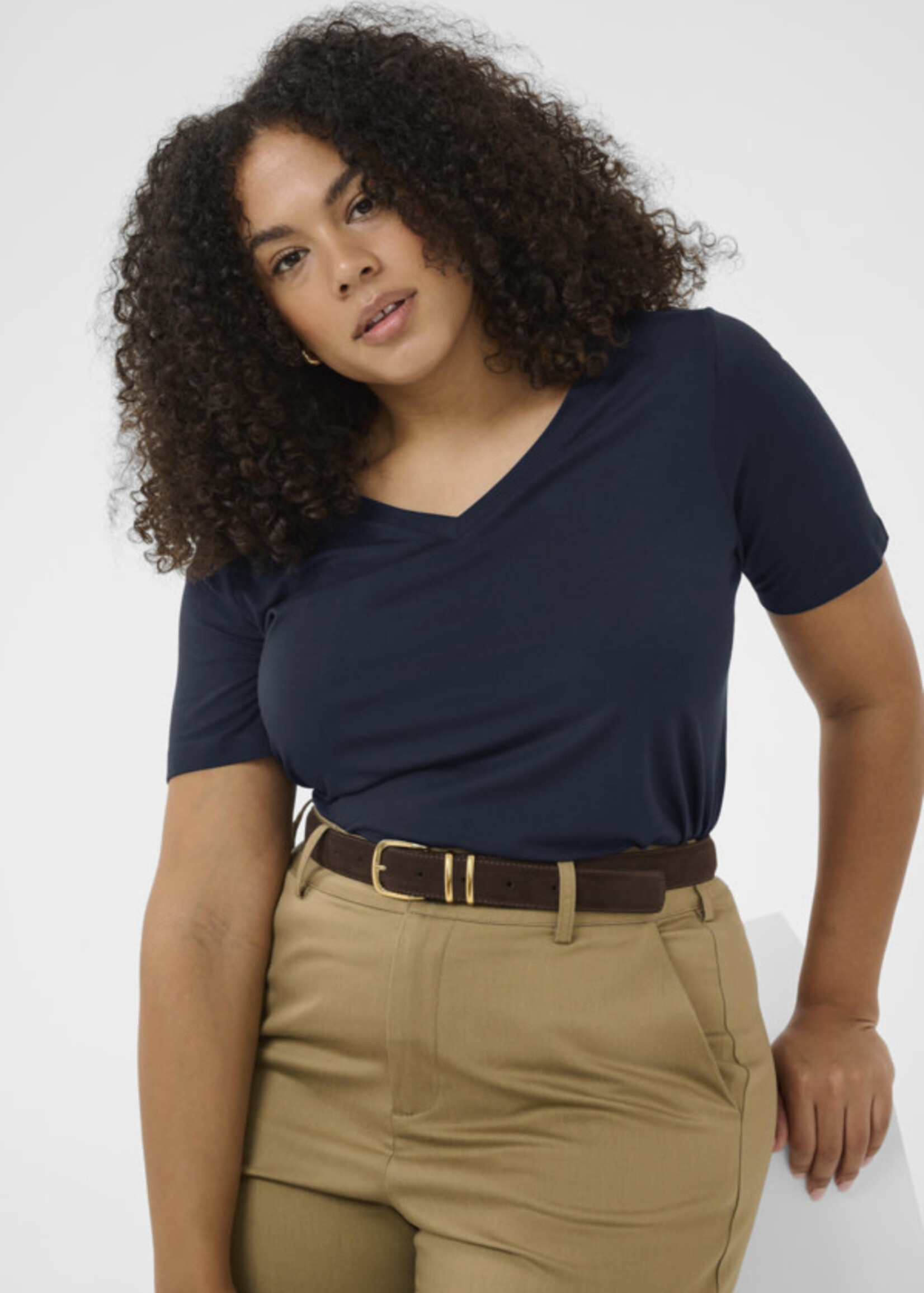 KAFFE CURVE KAFFE CURVE-T-SHIRT-10582098