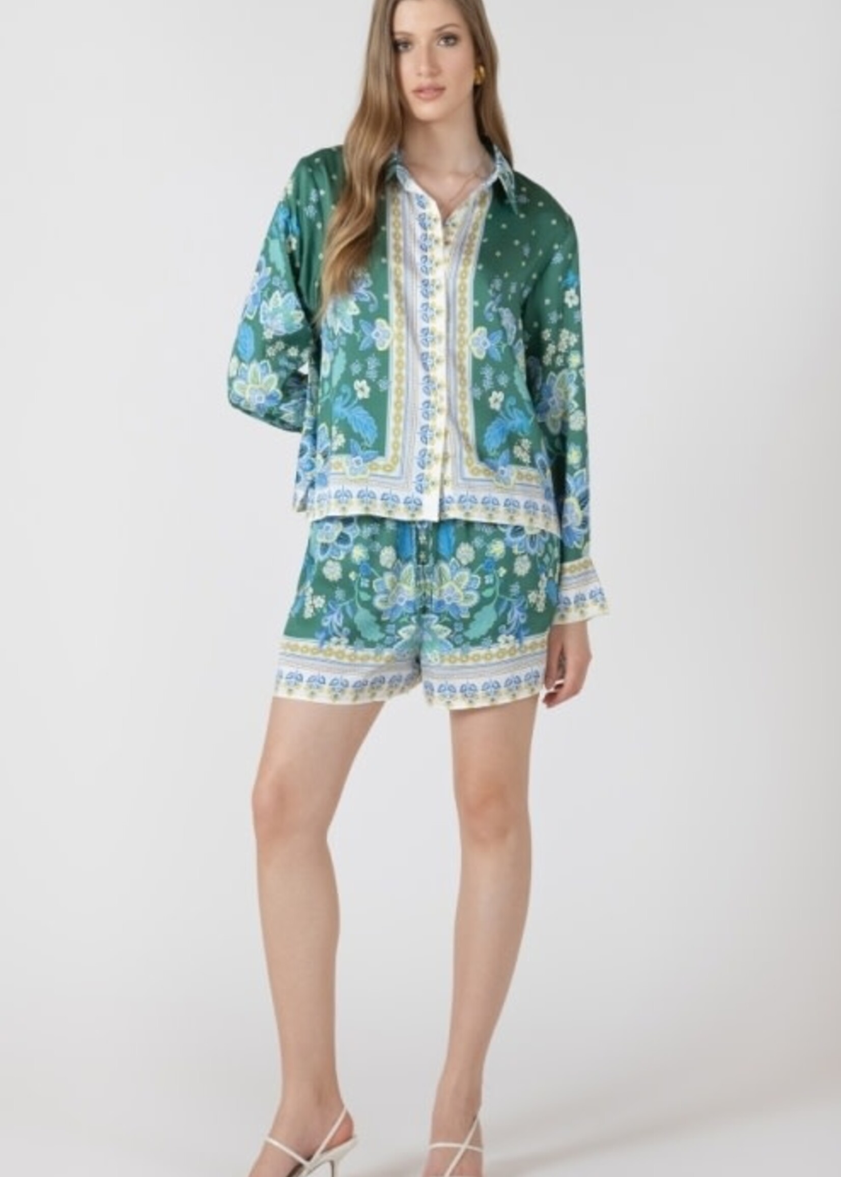 BLACK TAPE BLACK TAPE-SHORT SATINÉ-2722722T