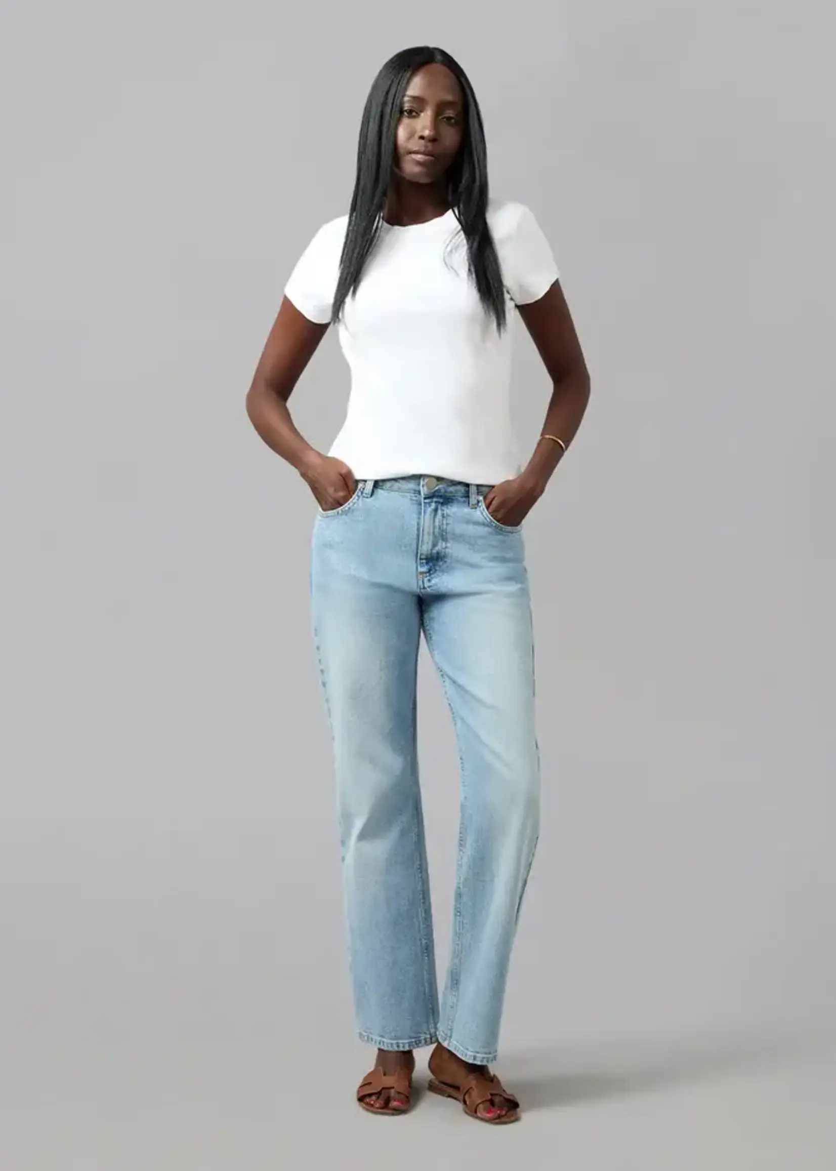 LOLA JEANS LOLA JEANS-JEANS DROIT-DENVER-WB