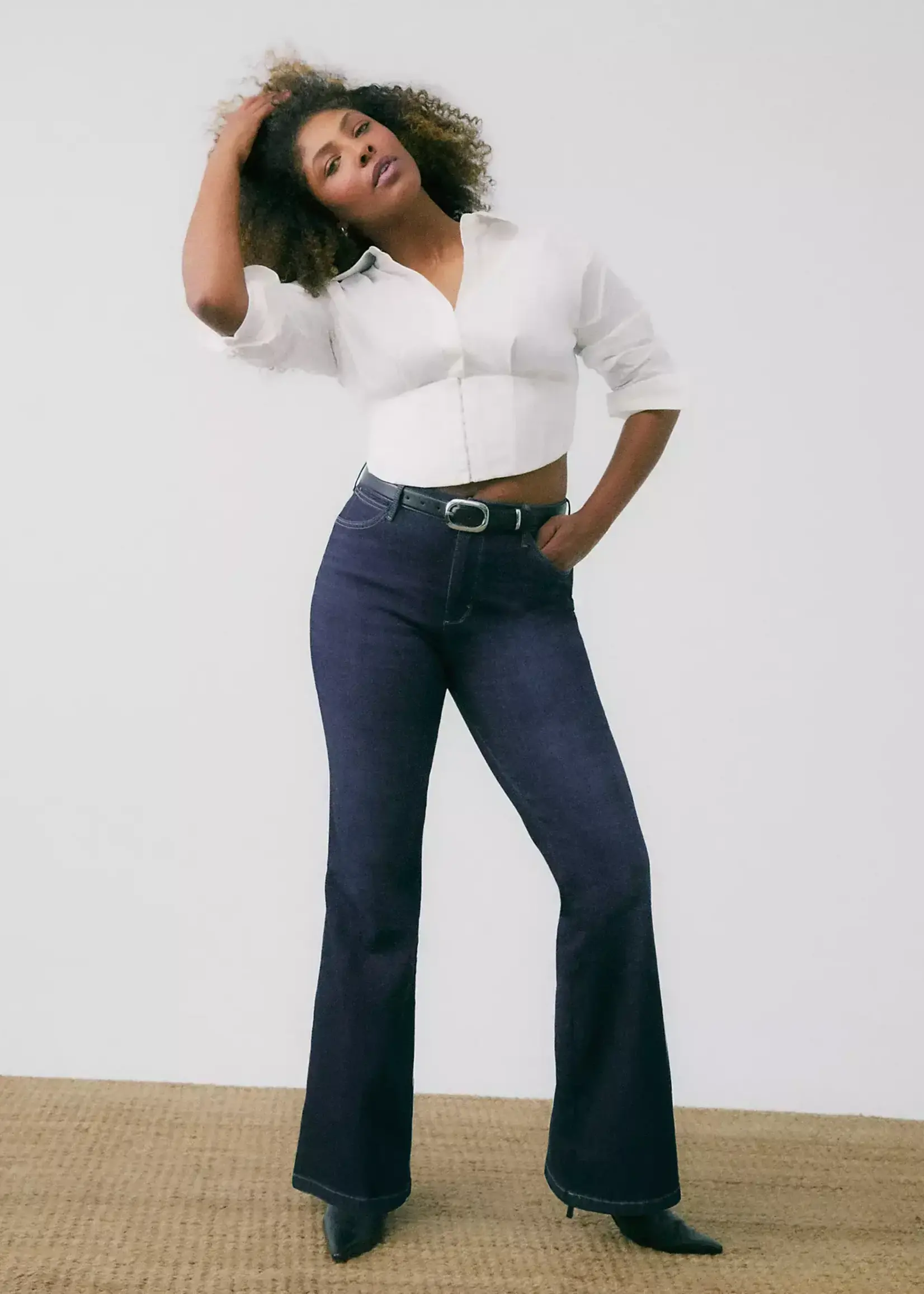 WRANGLER WRANGLER-BESPOKE FLARE JEANS HIGH RISE-