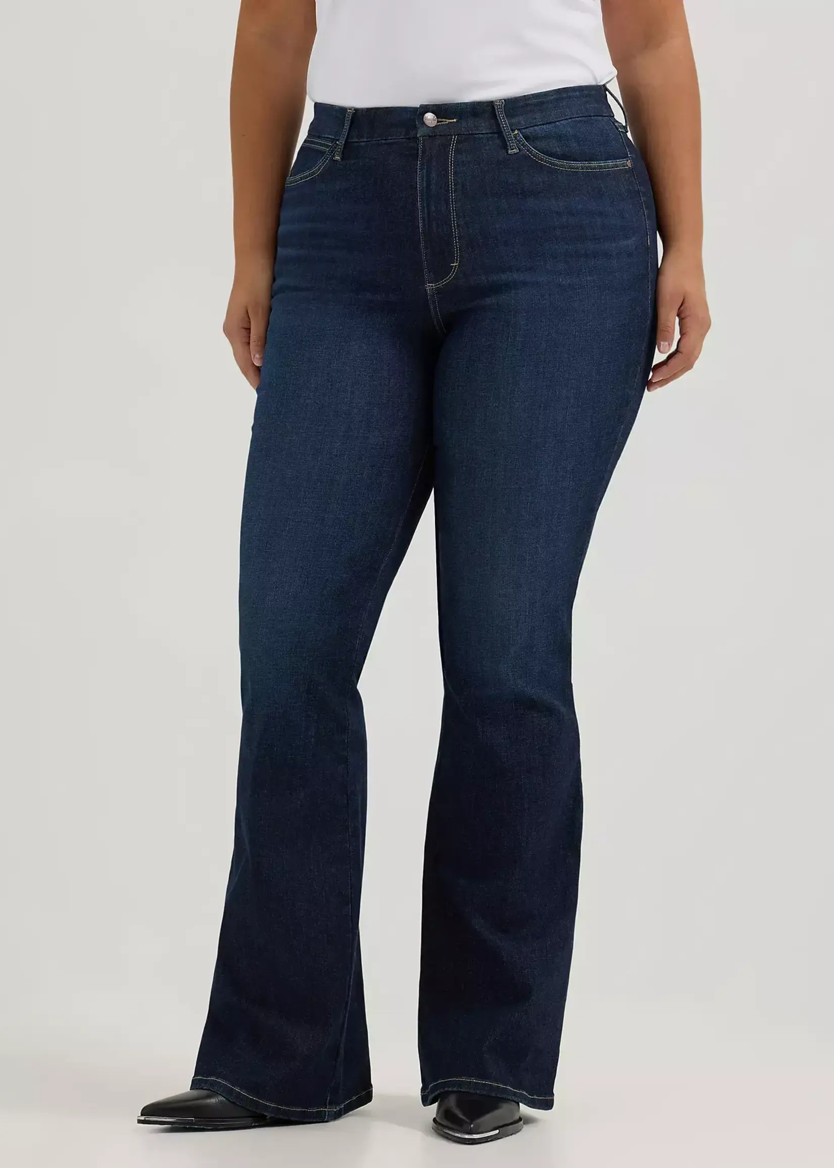 WRANGLER WRANGLER-BESPOKE FLARE JEANS HIGH RISE-