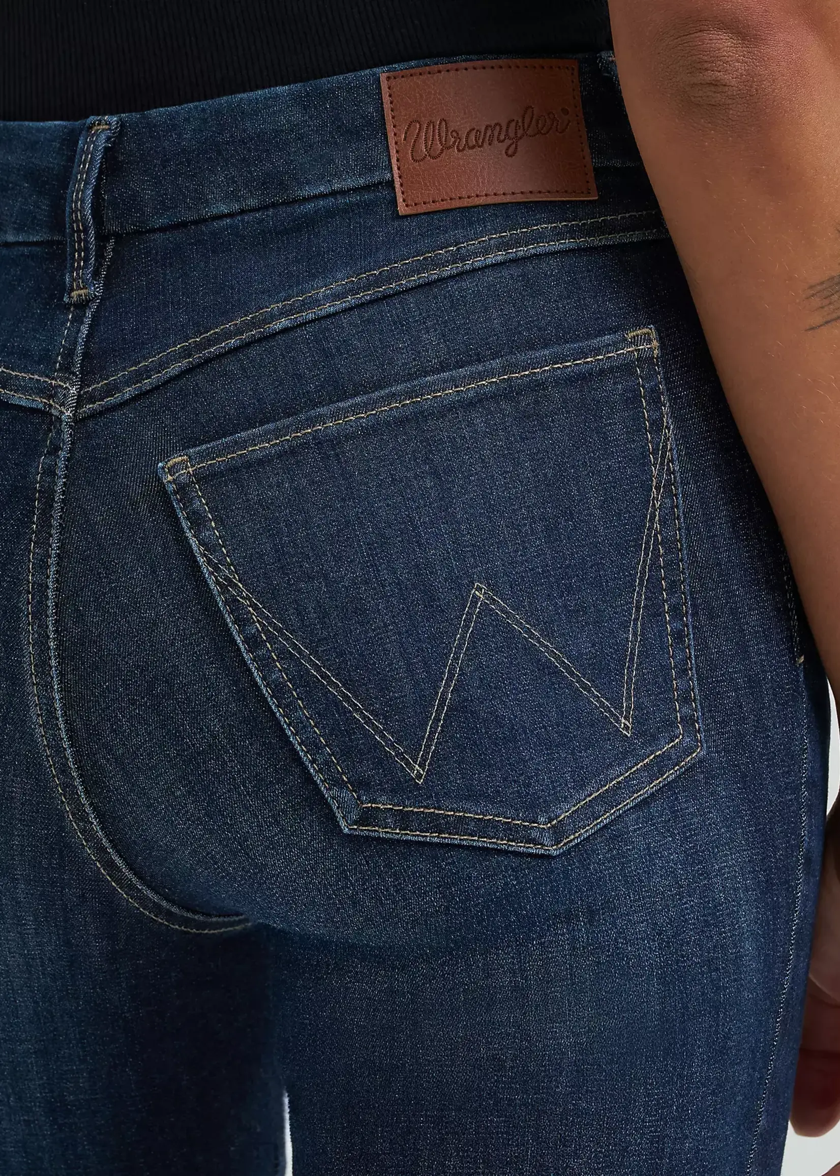 WRANGLER WRANGLER-BESPOKE FLARE JEANS HIGH RISE-