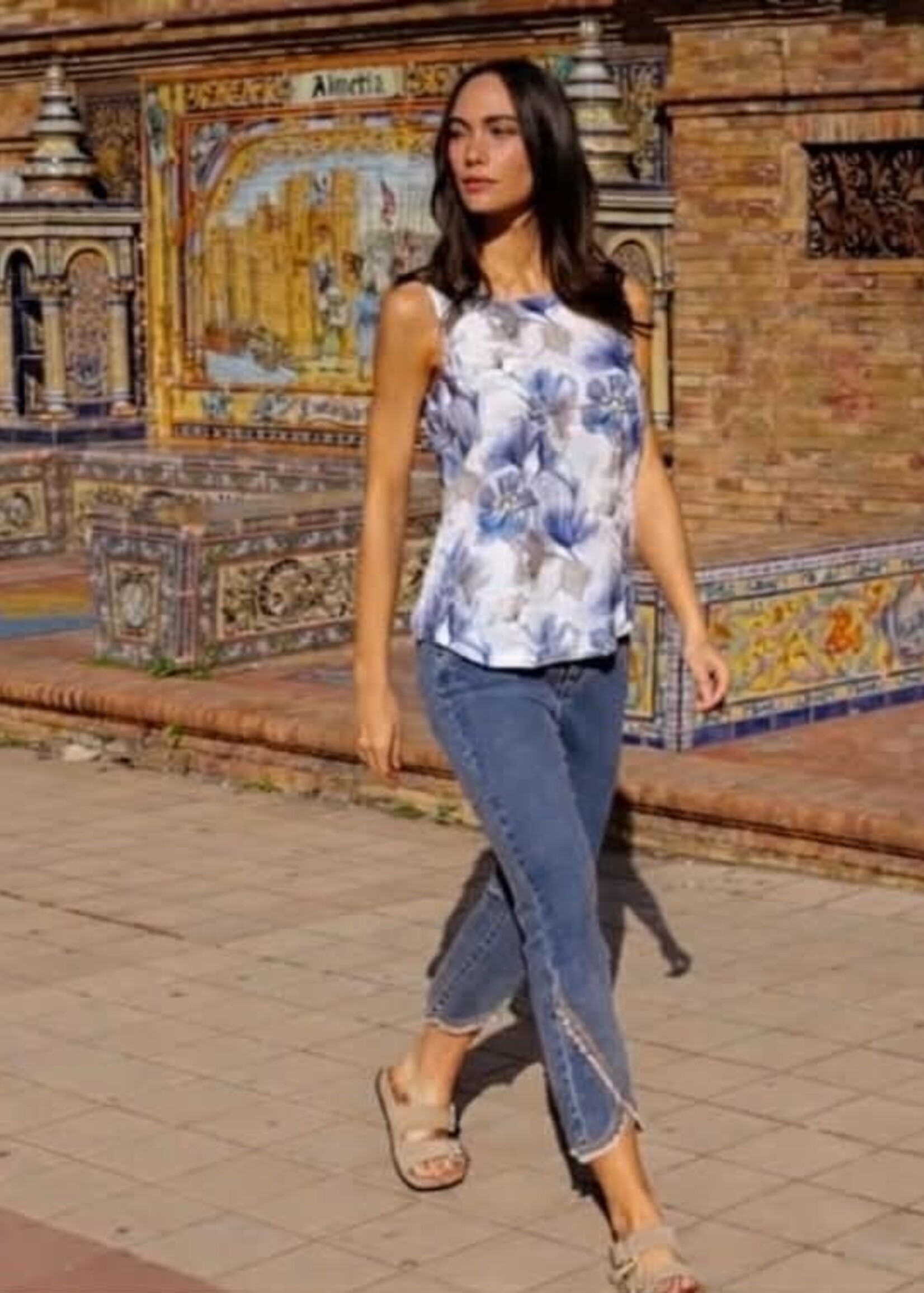 CHARLIE B CHARLIE B-BLOUSE SANS MANCHES-C4588R