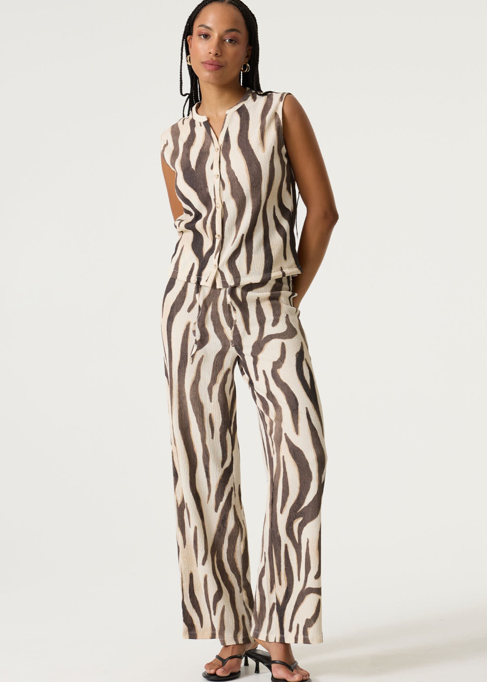 GARCIA GARCIA-PANTALON JAMBE LARGE-Q260110