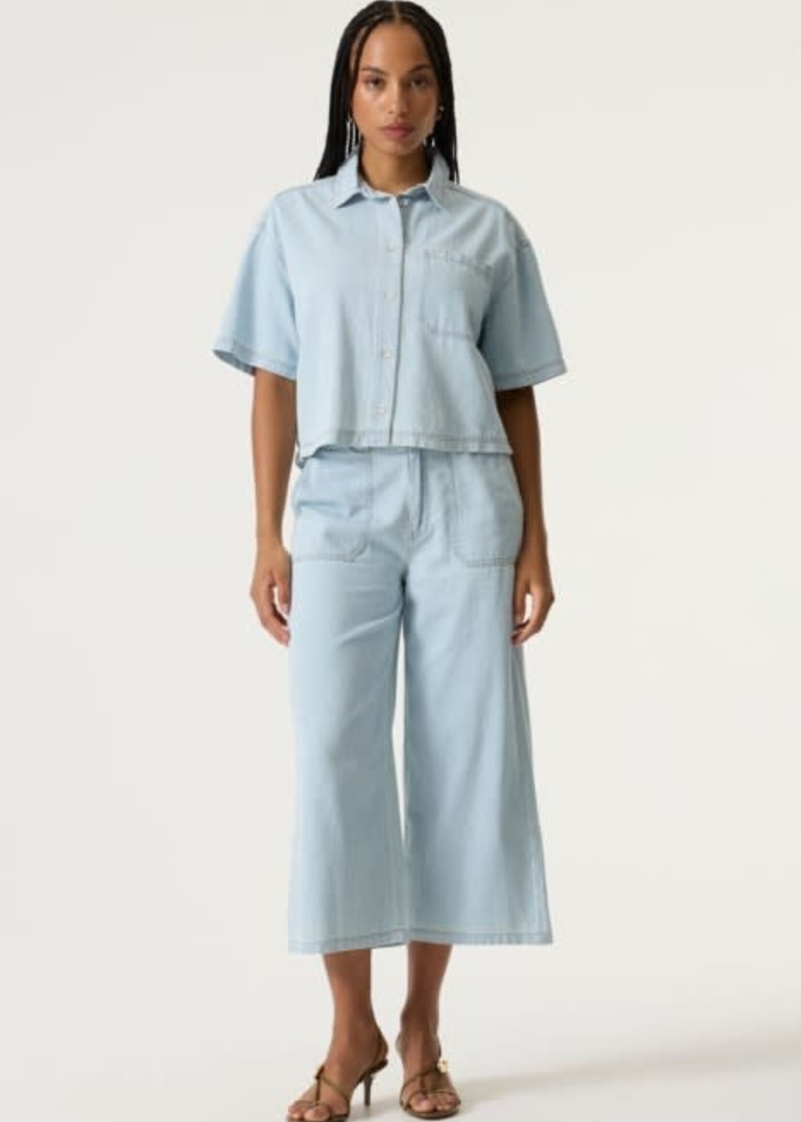 GARCIA GARCIA-JEANS 7/8 JAMBE LARGE-Q260112