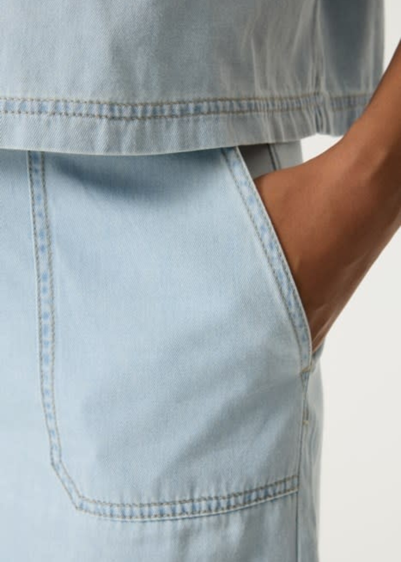 GARCIA GARCIA-JEANS 7/8 JAMBE LARGE-Q260112