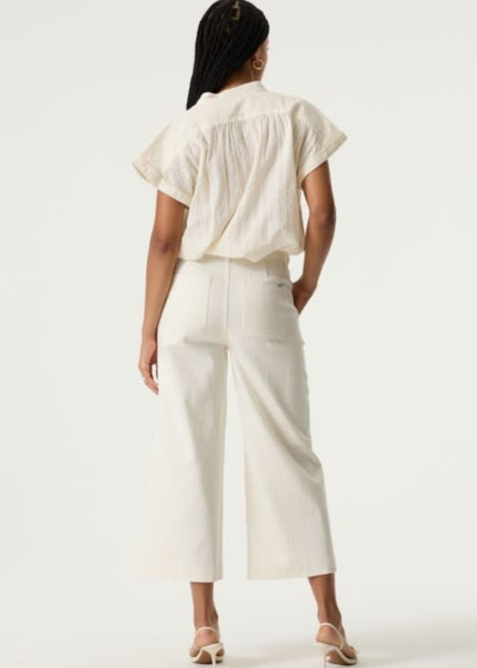 GARCIA GARCIA-PANTALON 7/8 JAMBE LARGE-Q260115