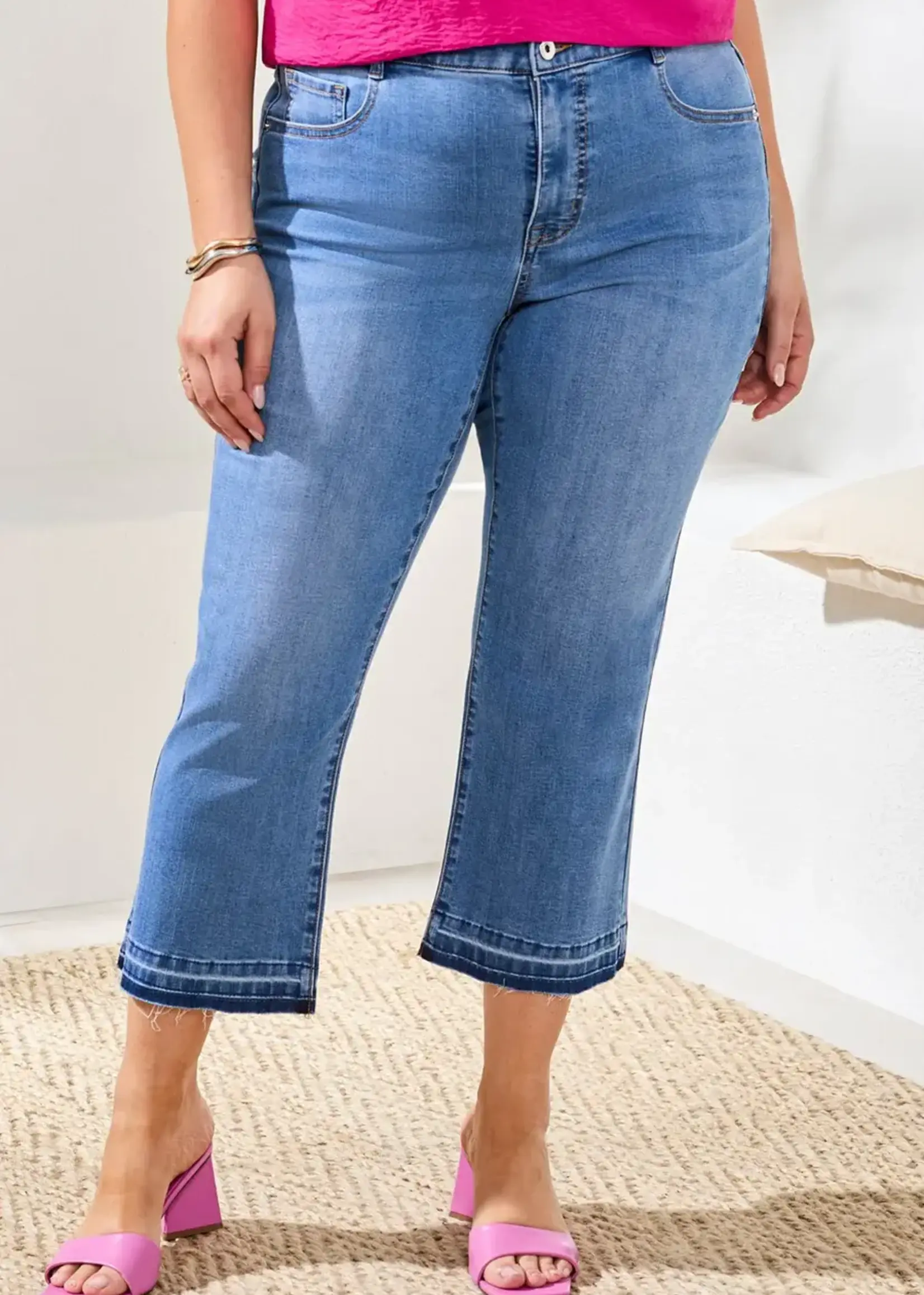 TRIBAL FASHION TRIBAL-JEANS 3/4-5560V-2020-1605