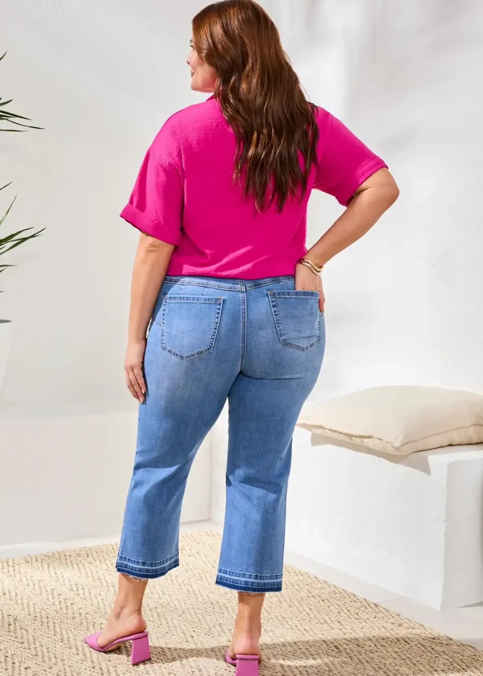 TRIBAL FASHION TRIBAL-JEANS 3/4-5560V-2020-1605