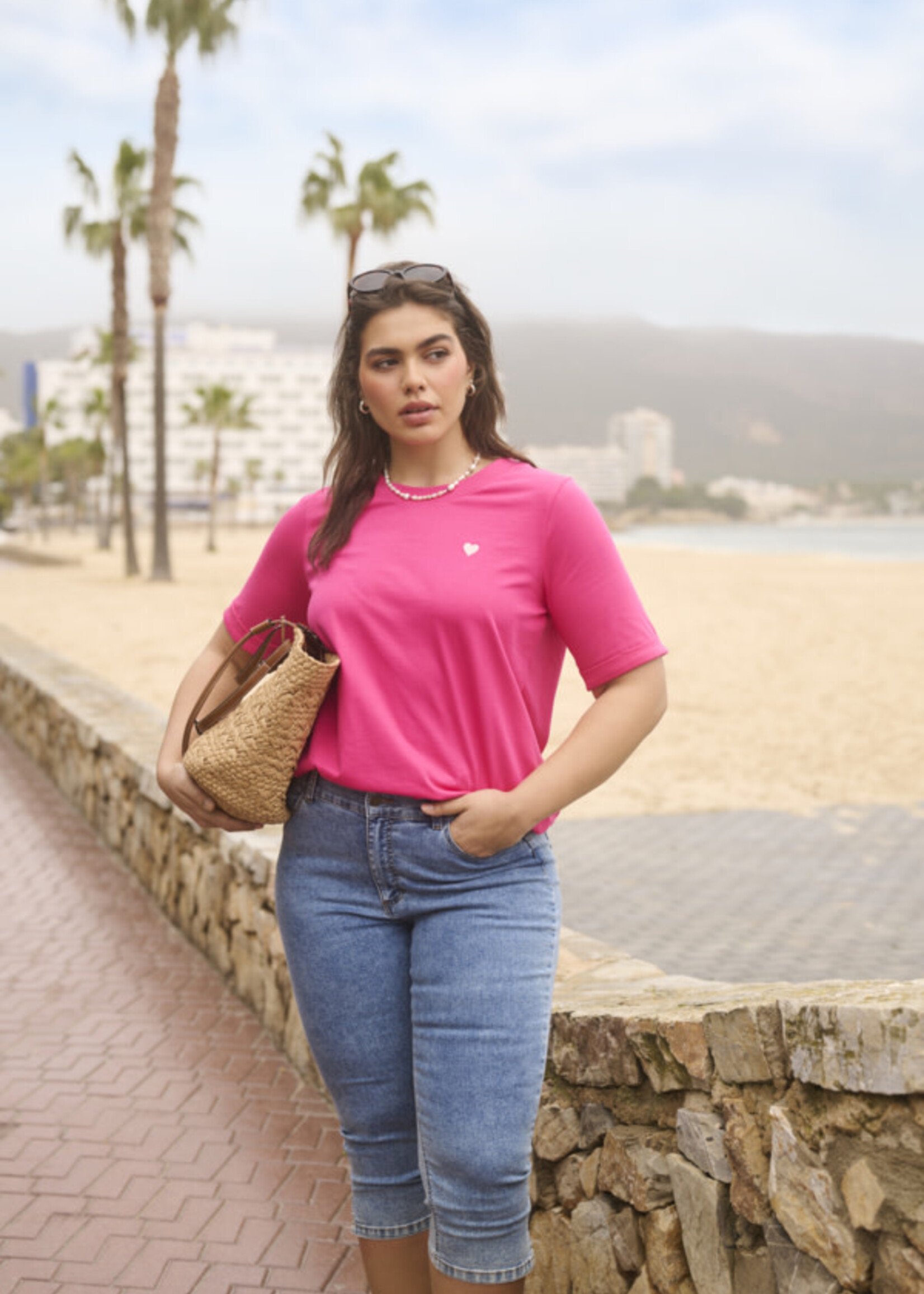 KAFFE CURVE KAFFE CURVE-JEANS 3/4-10584087