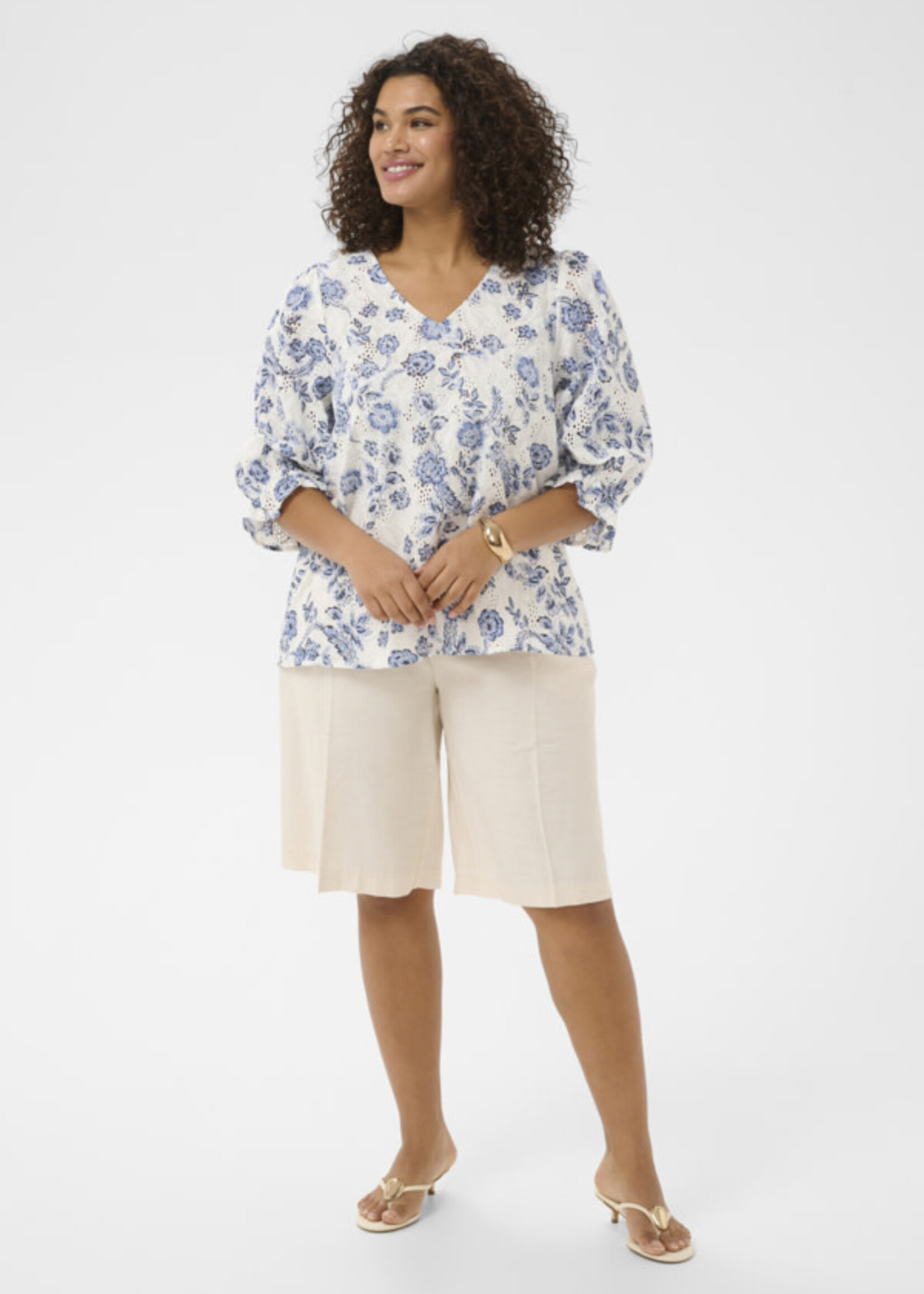 KAFFE CURVE KAFFE CURVE-BLOUSE-10584122