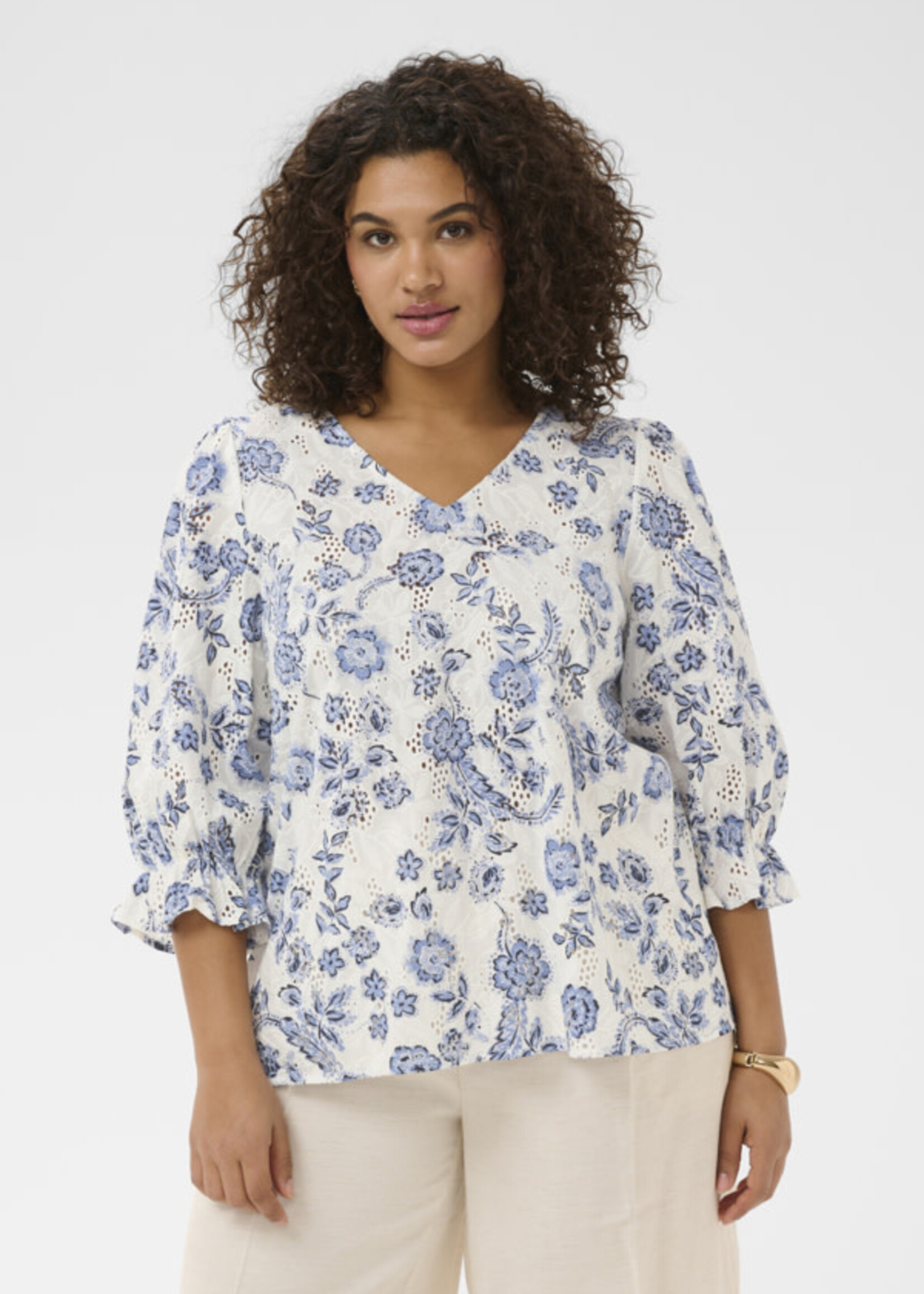 KAFFE CURVE KAFFE CURVE-BLOUSE-10584122